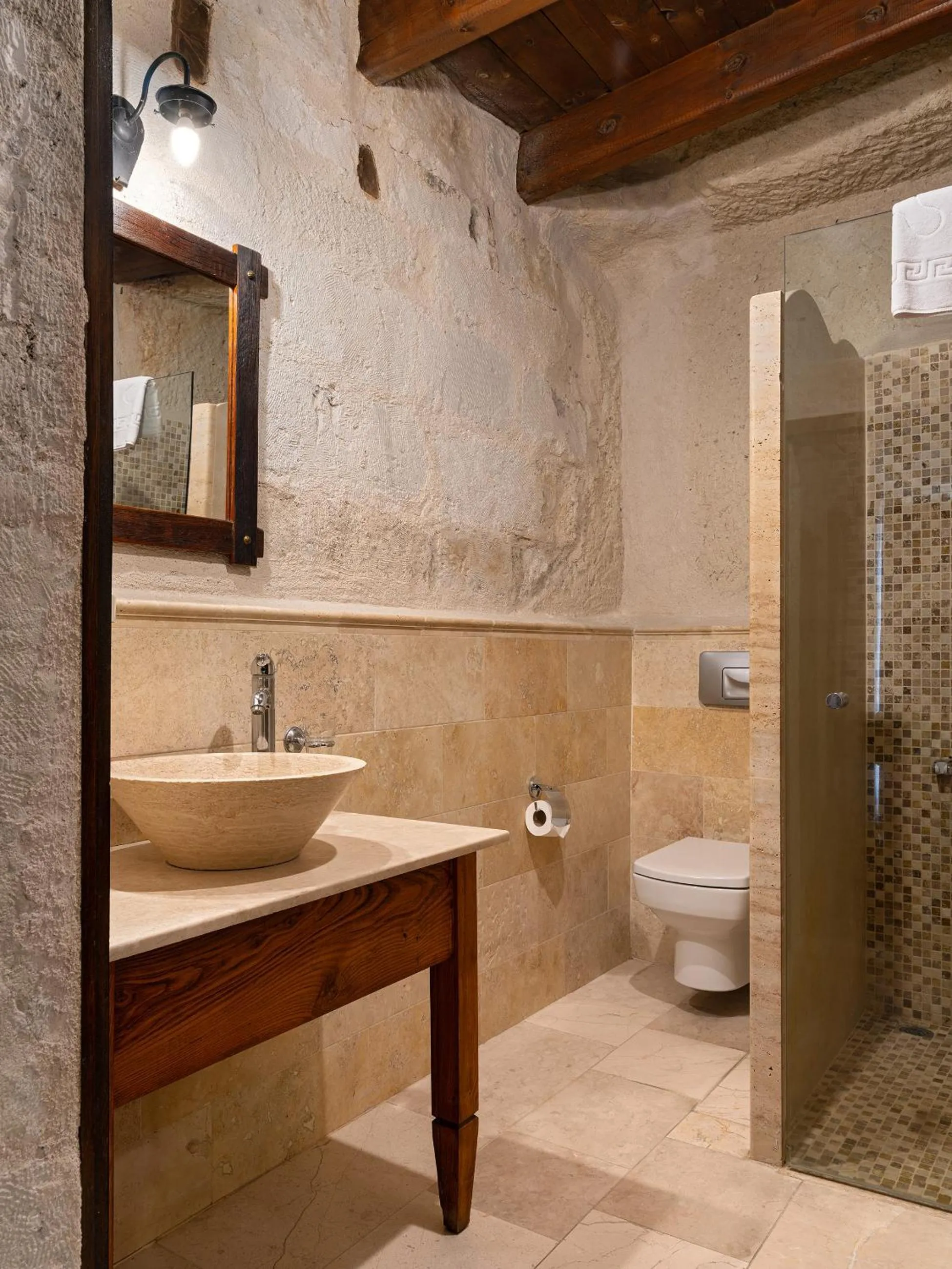 Bathroom in Aza Cave Cappadocia Adult Hotel