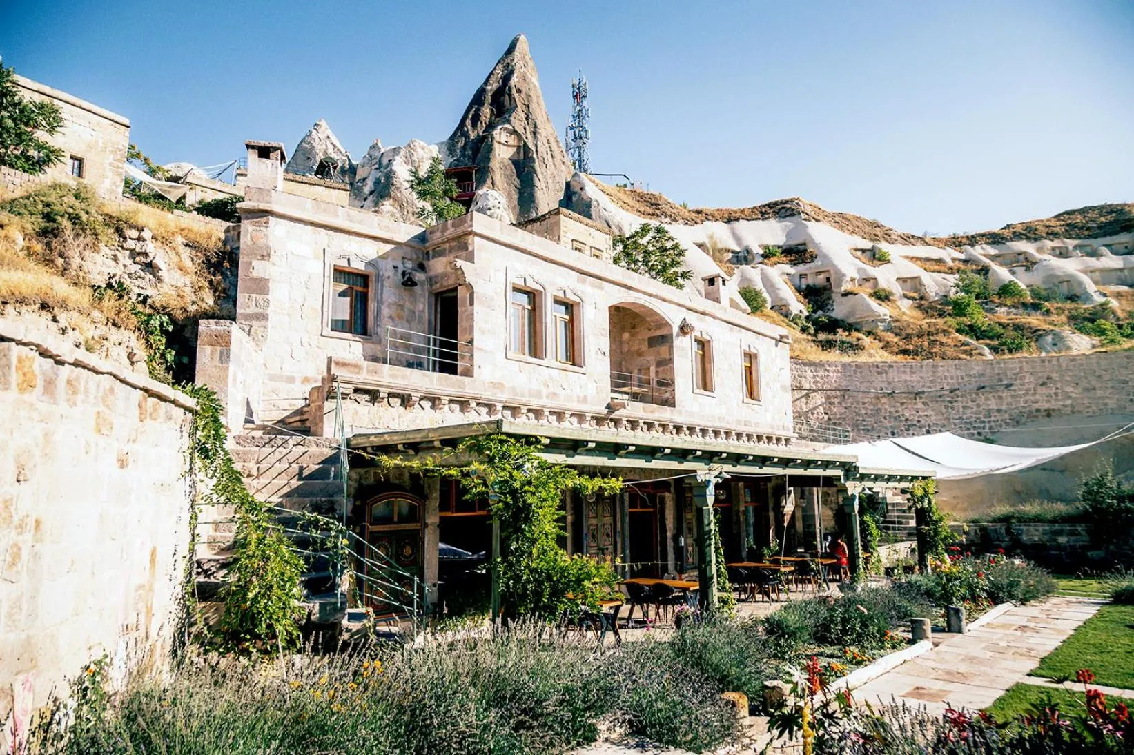 Property building in Aza Cave Cappadocia Adult Hotel