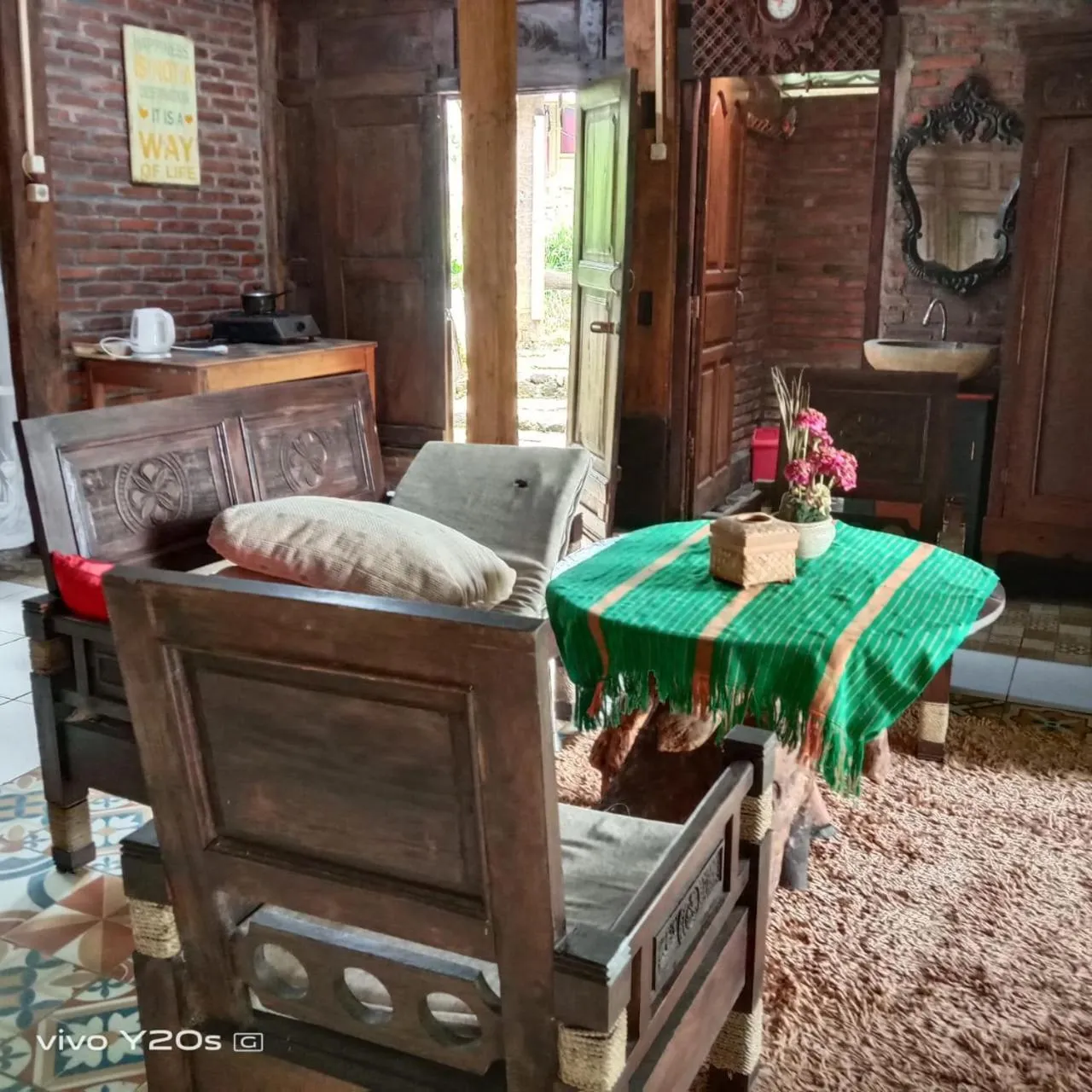 Bed in Villa Mak Cik