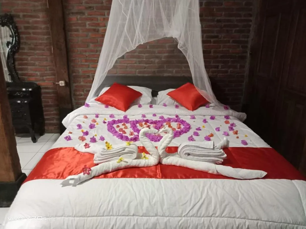 Bed in Villa Mak Cik