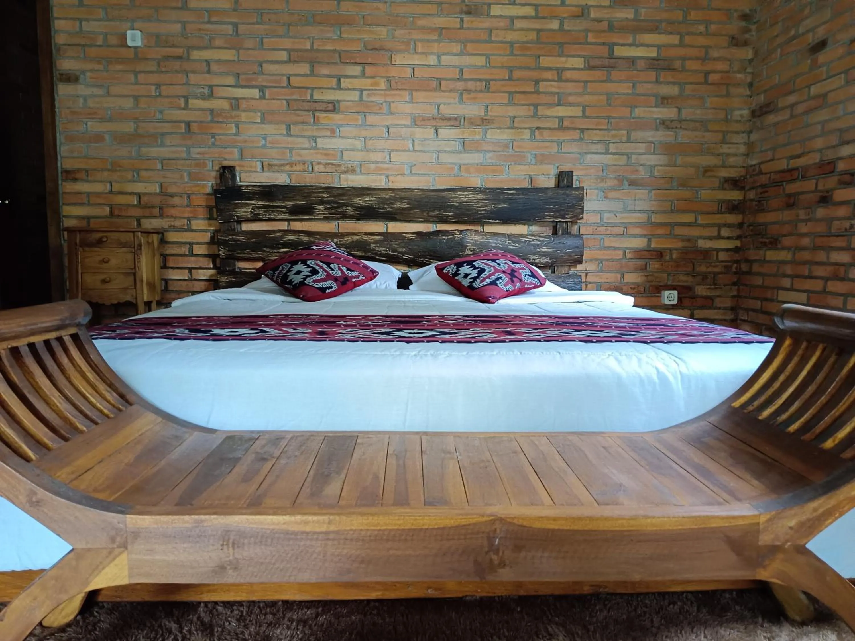 Bed in Villa Mak Cik