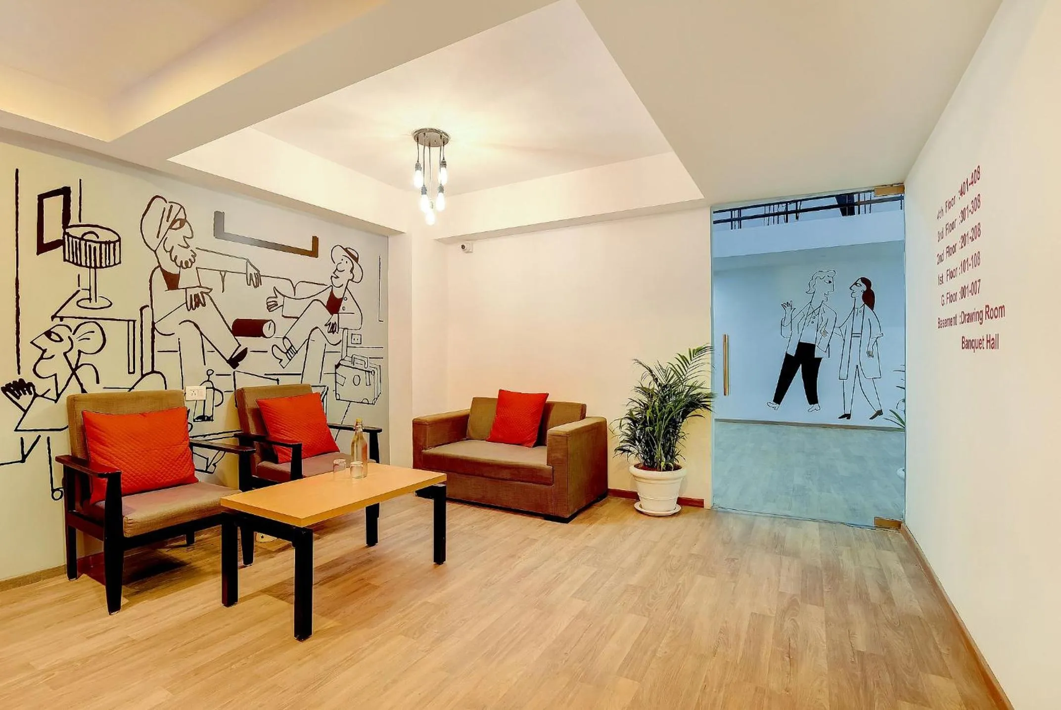 Lobby or reception in Townhouse Infinity stays