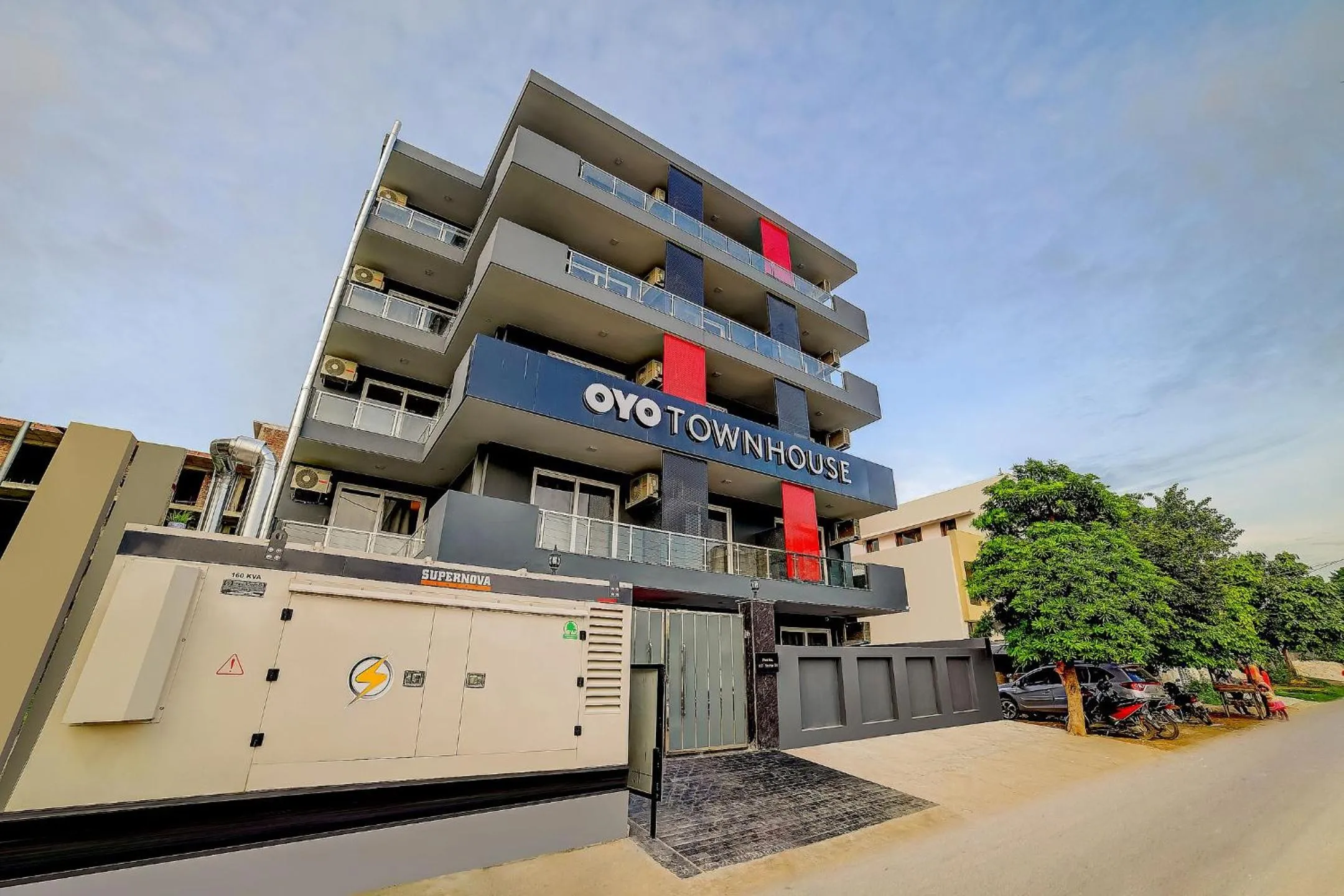 Facade/entrance in Townhouse Infinity stays