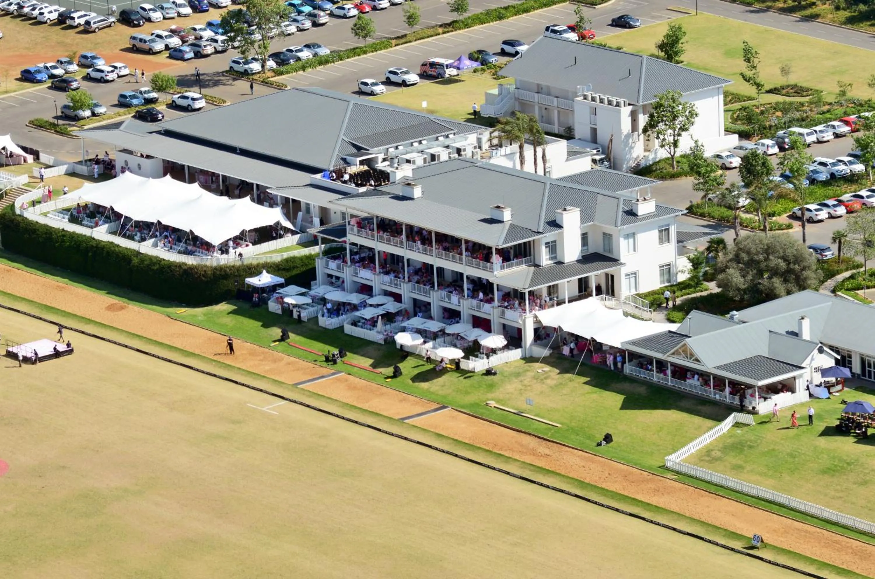 Bird's eye view in Inanda Club