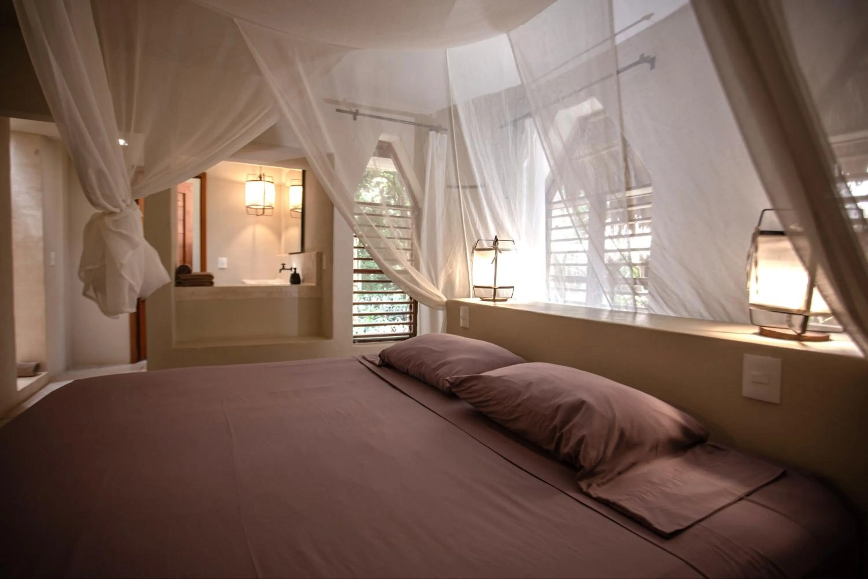 Bed in Villas Ecotucan