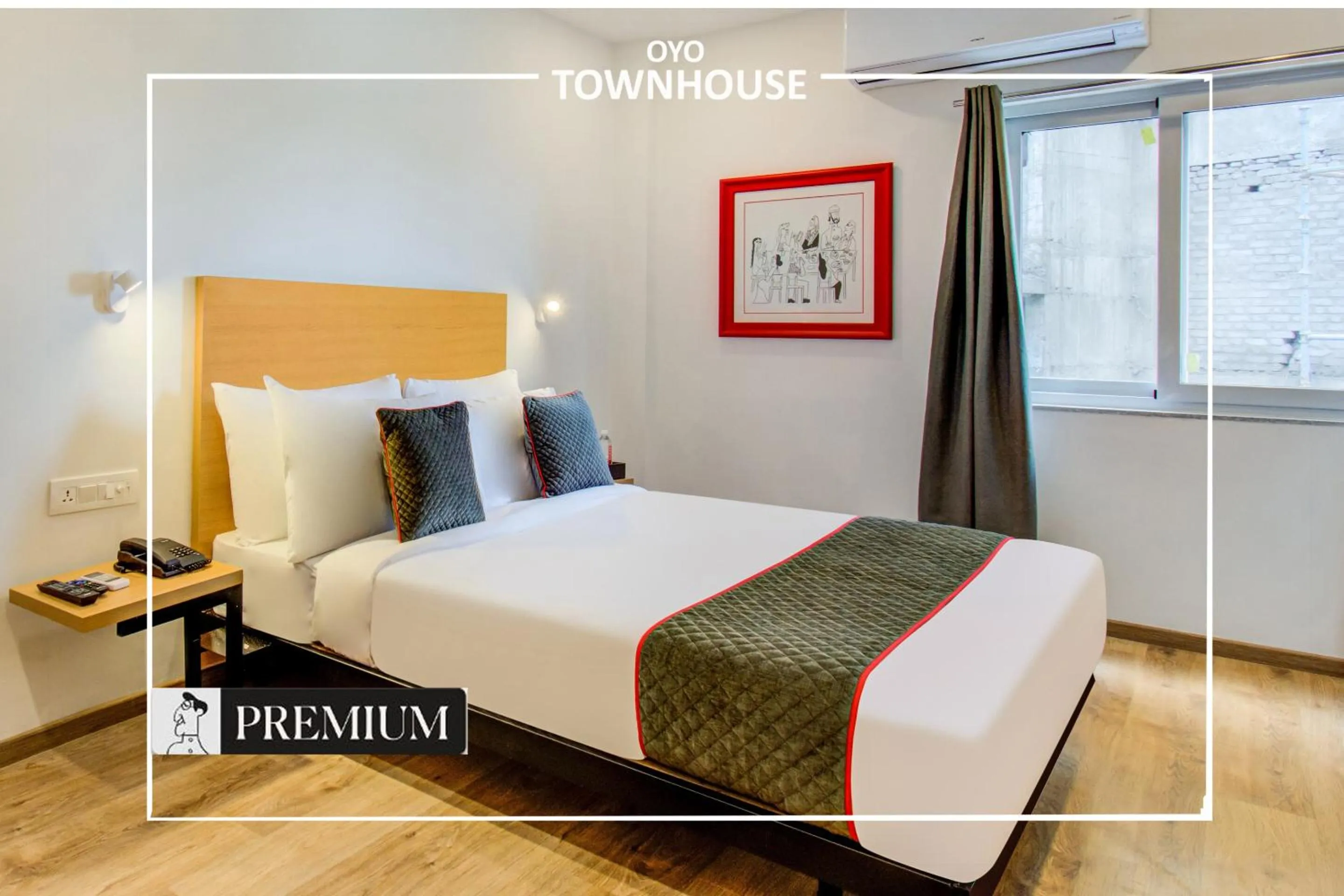 Bedroom, Bed in Townhouse Netaji Road