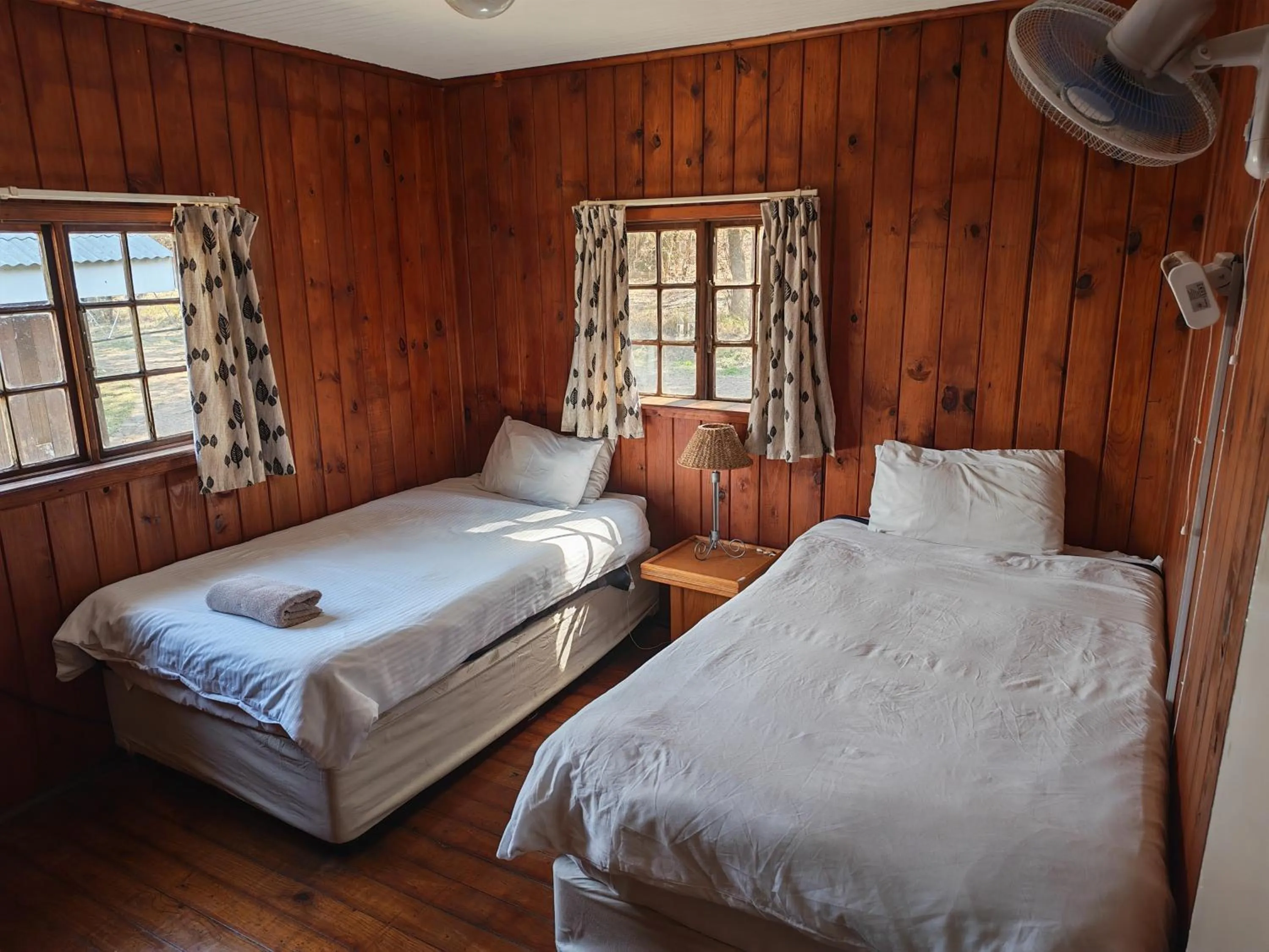 Bed in Blue Haze Country Lodge