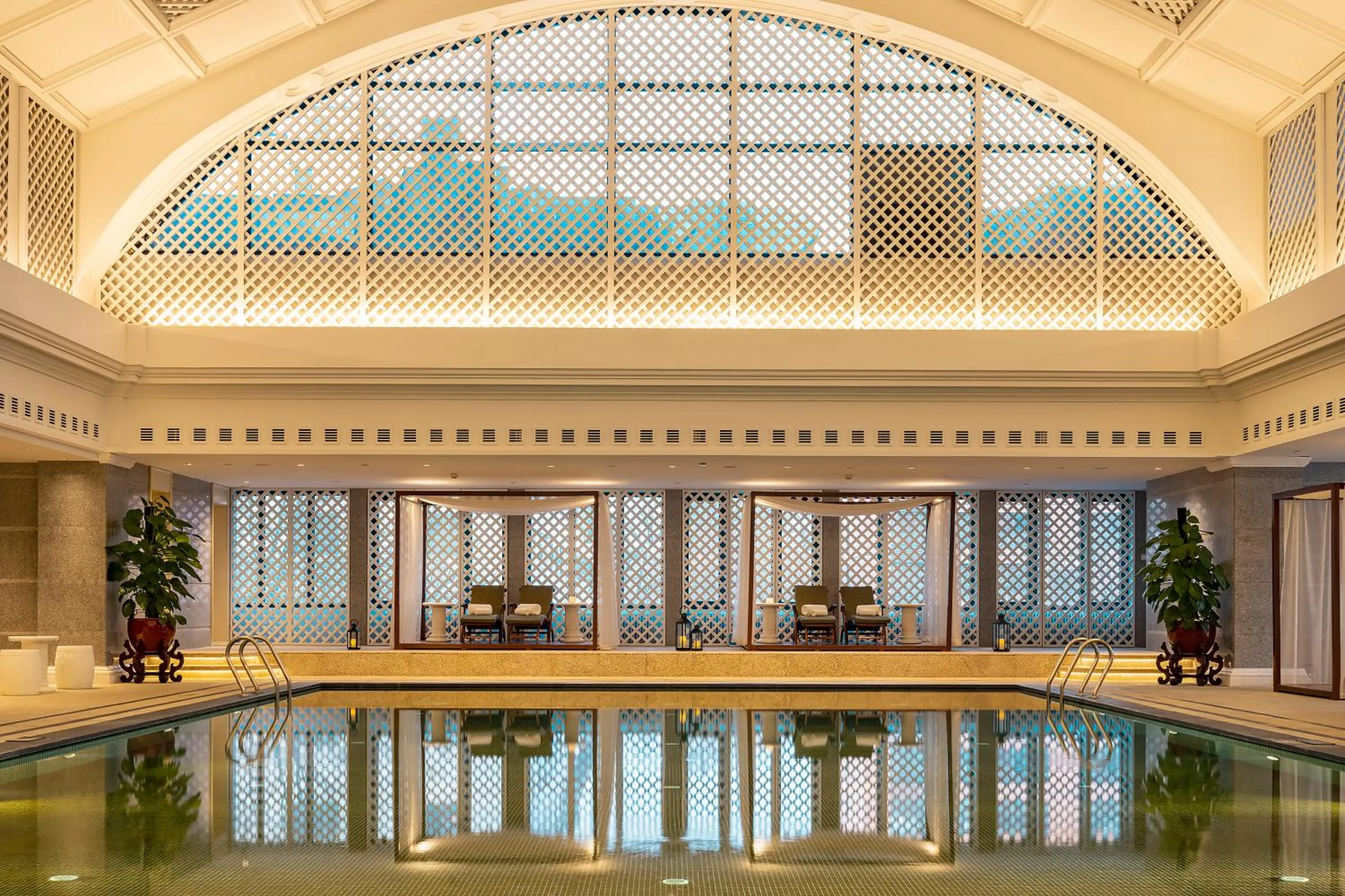 Swimming pool in Grand Hotel Beijing Forbidden City