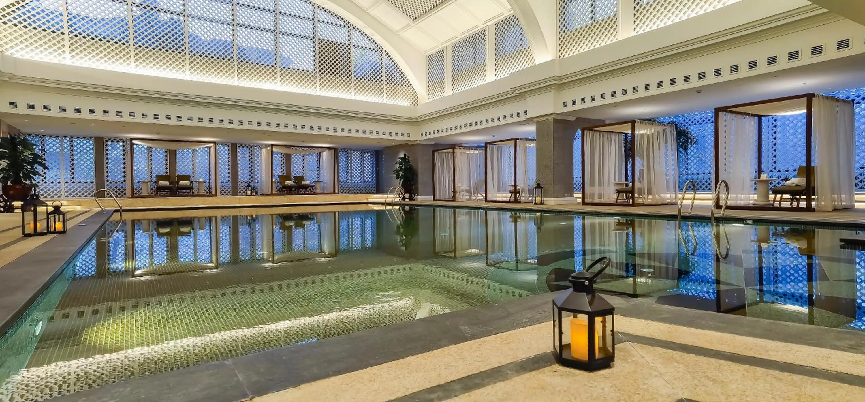 Swimming pool in Grand Hotel Beijing Forbidden City