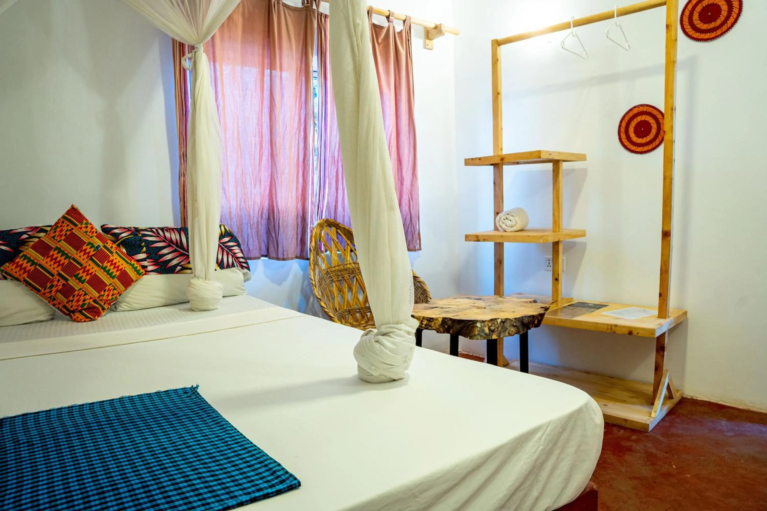 Bed in Dan Stam Hotel