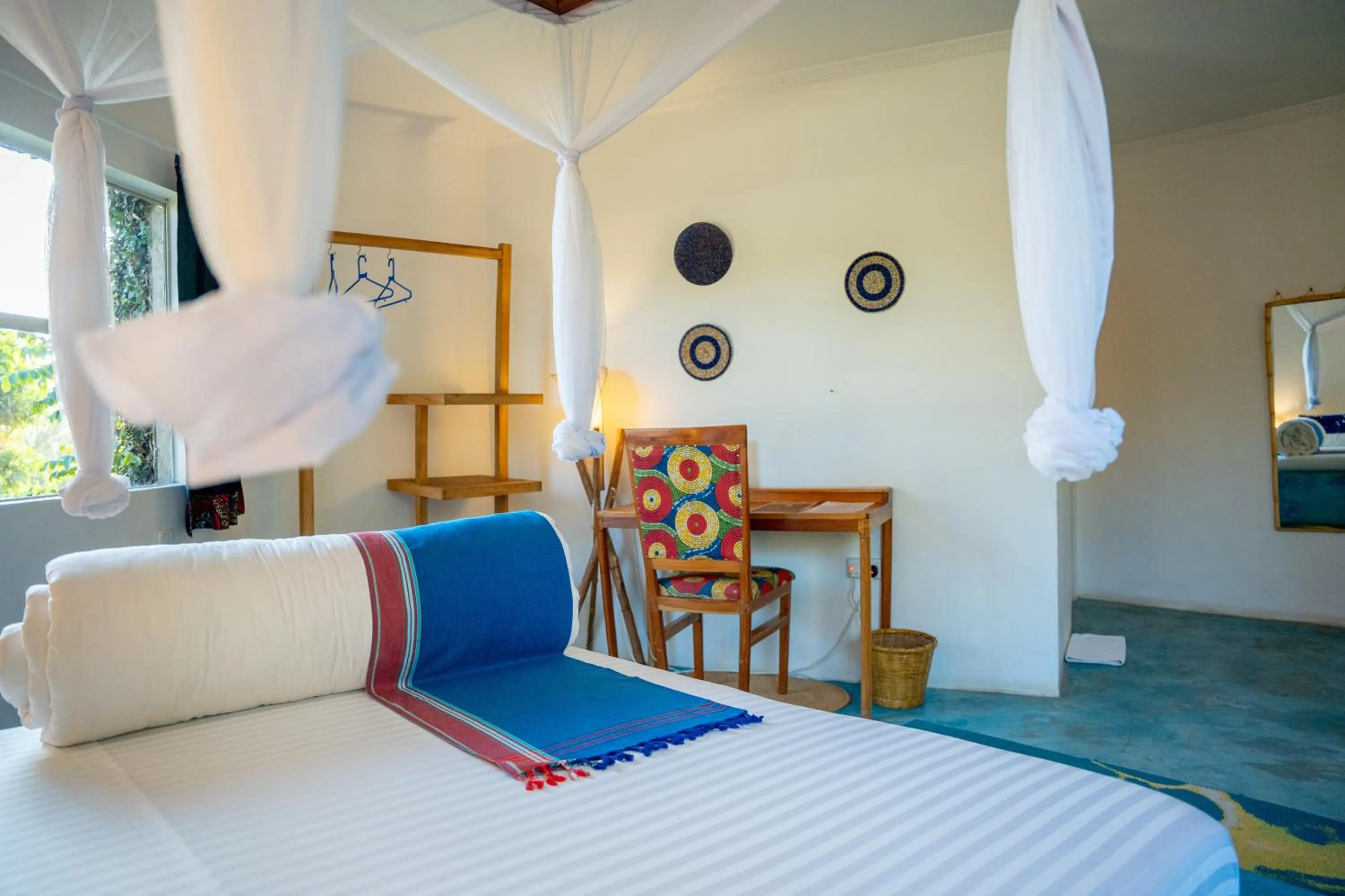 Bed in Dan Stam Hotel