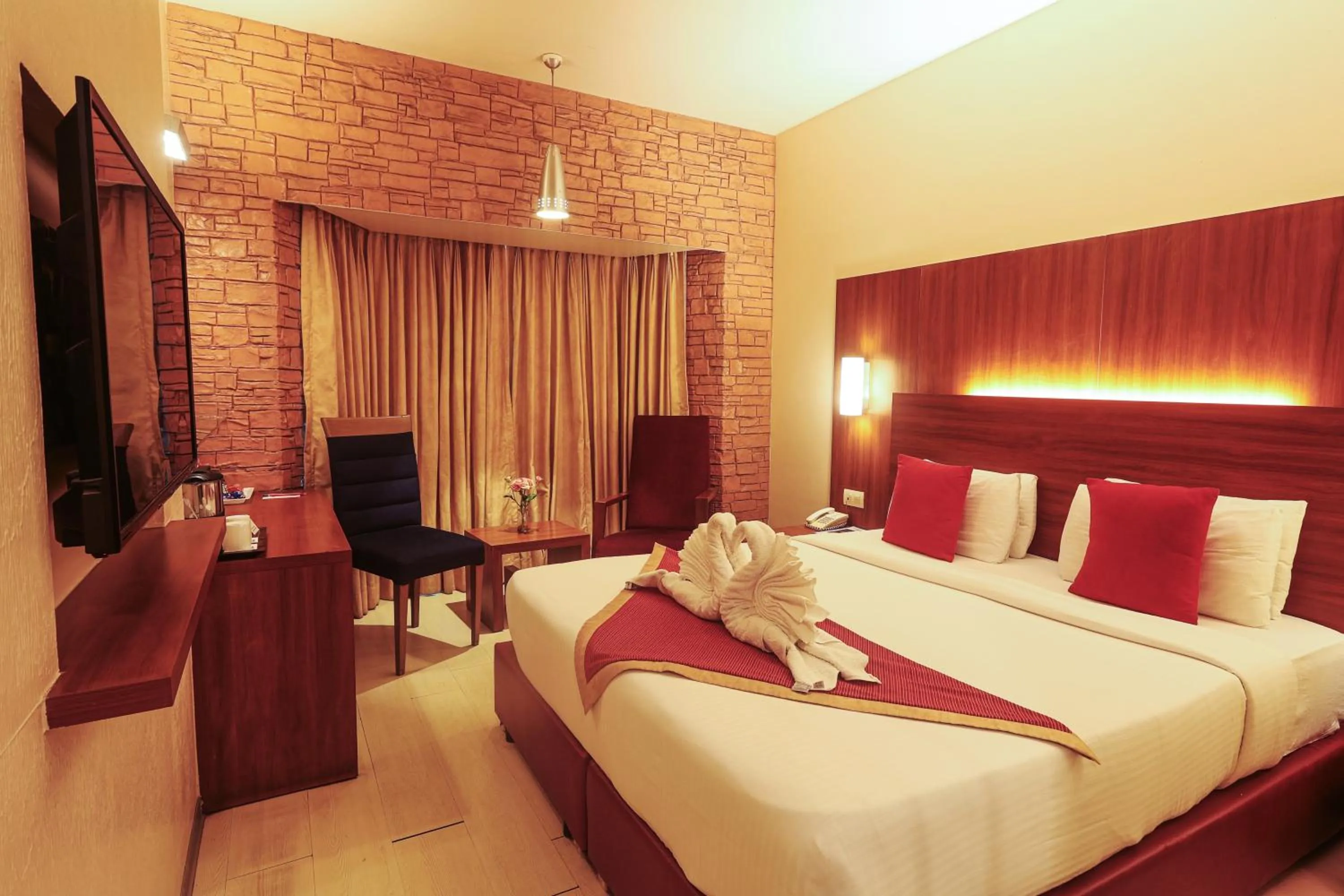 Family in Orbett Hotel