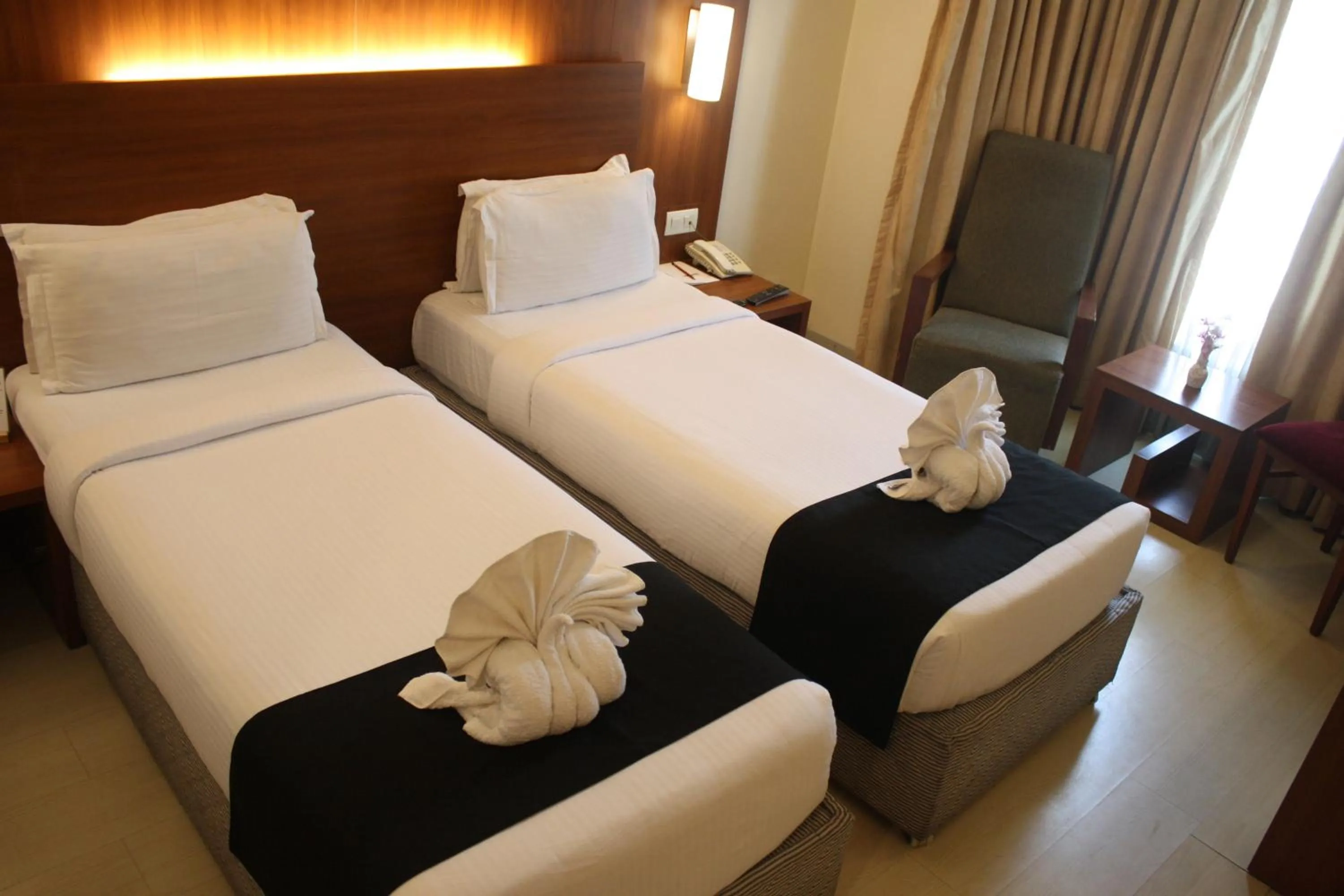 Bedroom in Orbett Hotel