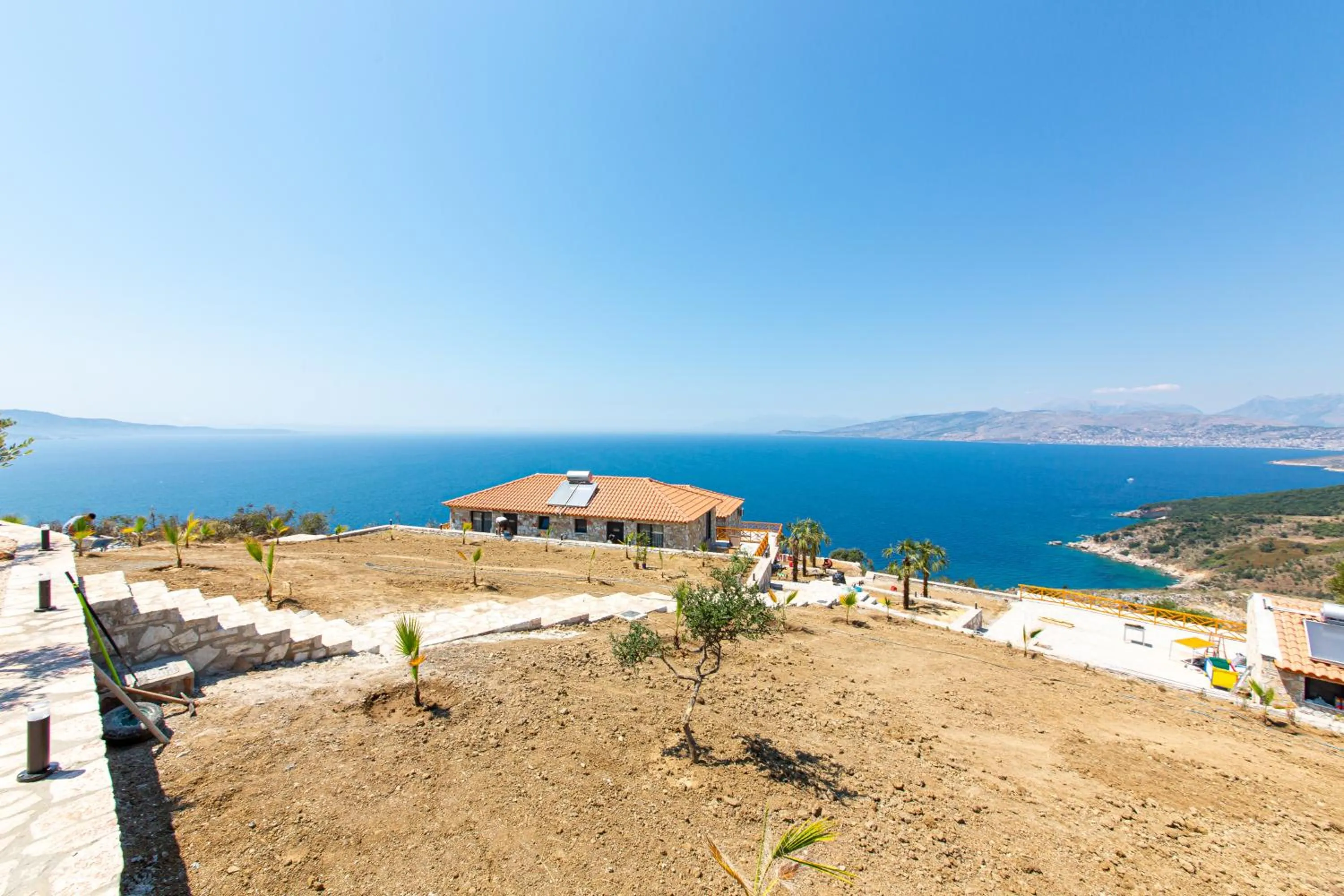 Sea view in Santa Oliva Suites