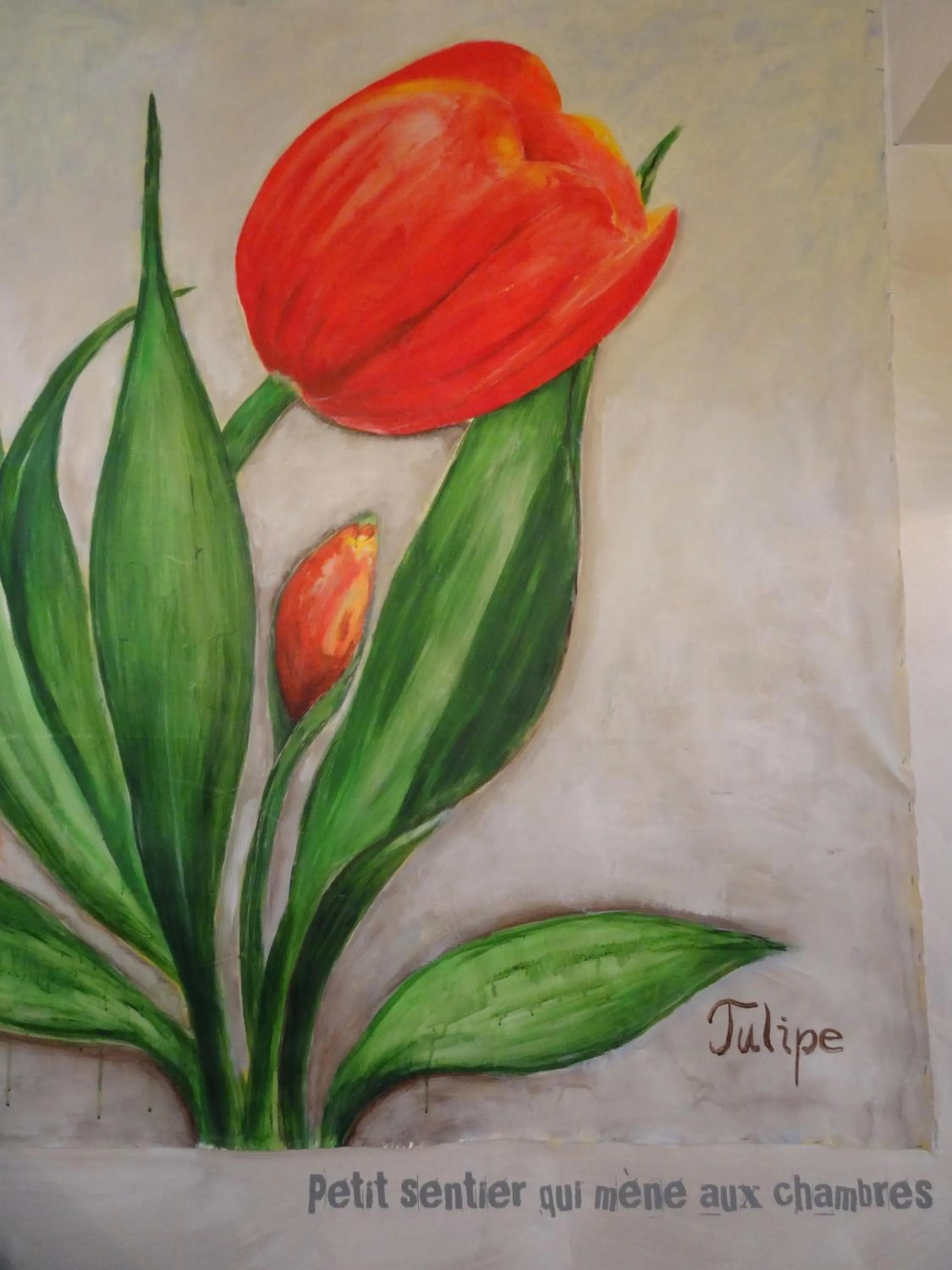 Decorative detail in Amélie Hotel