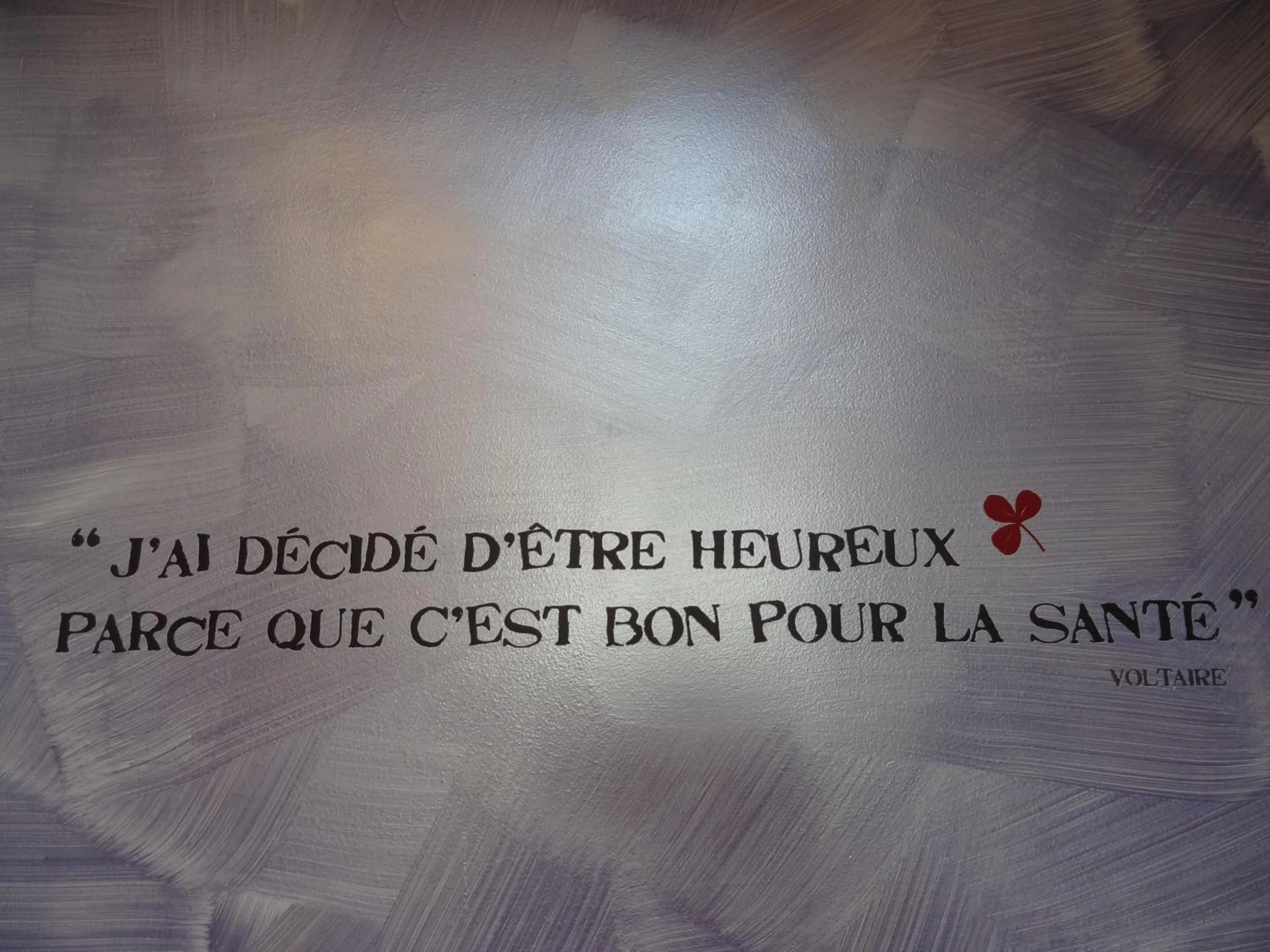 Decorative detail in Amélie Hotel