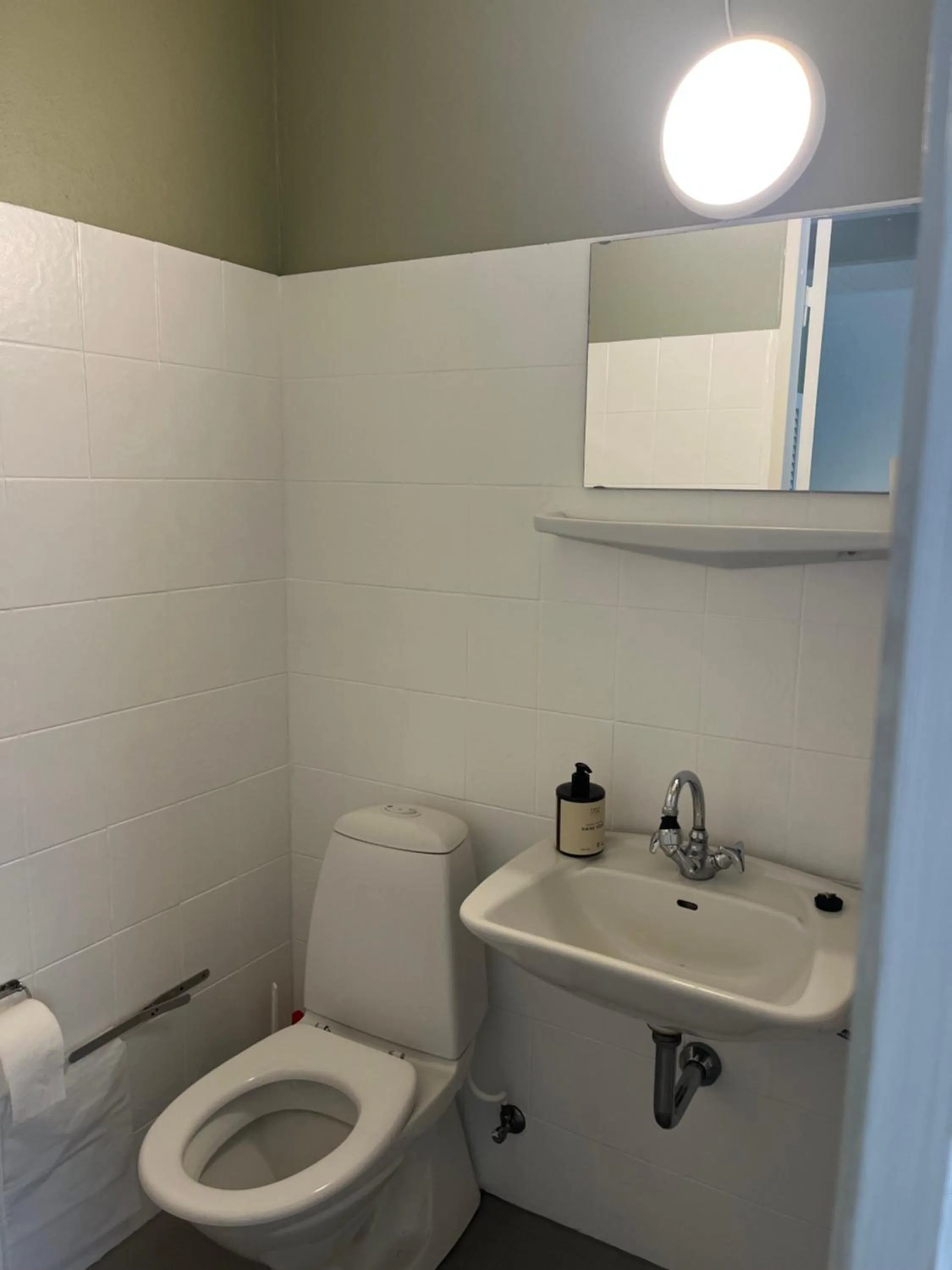 Toilet in Døstrup Landevejskro & Motel