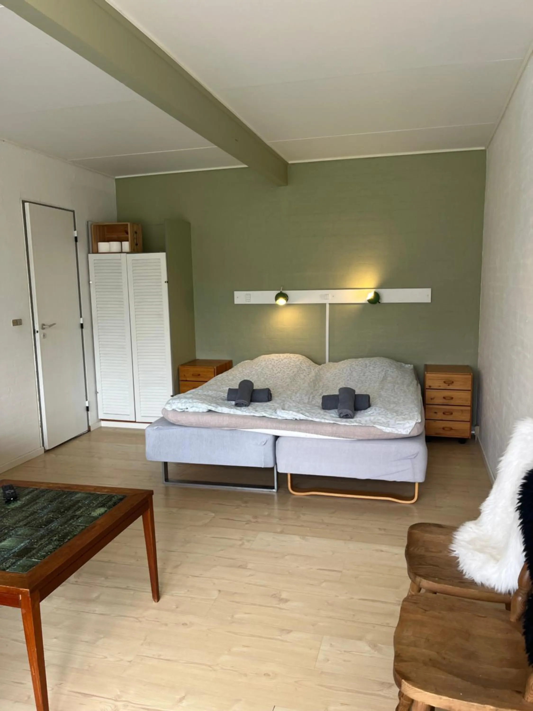 Bed in Døstrup Landevejskro & Motel