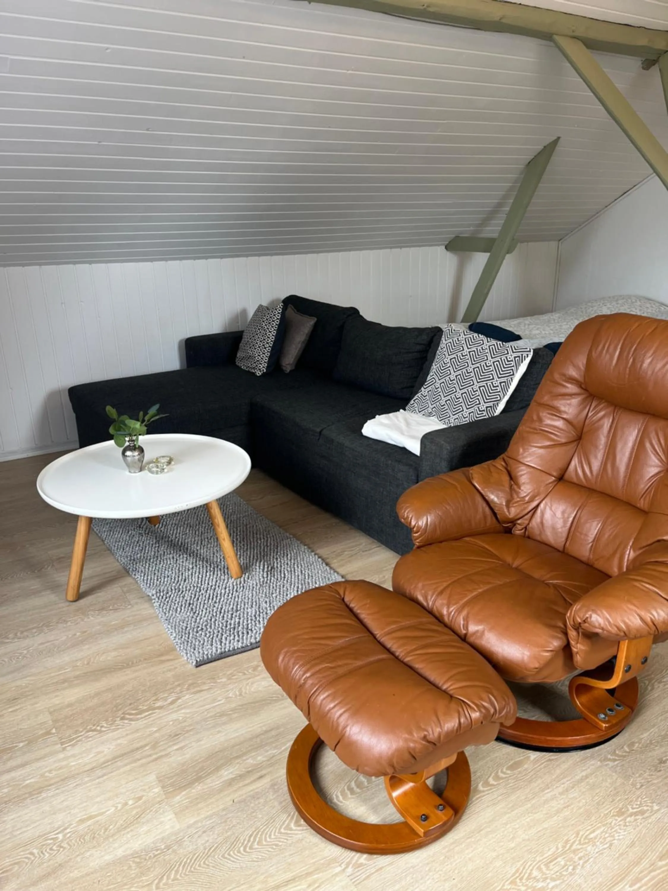 Bed in Døstrup Landevejskro & Motel