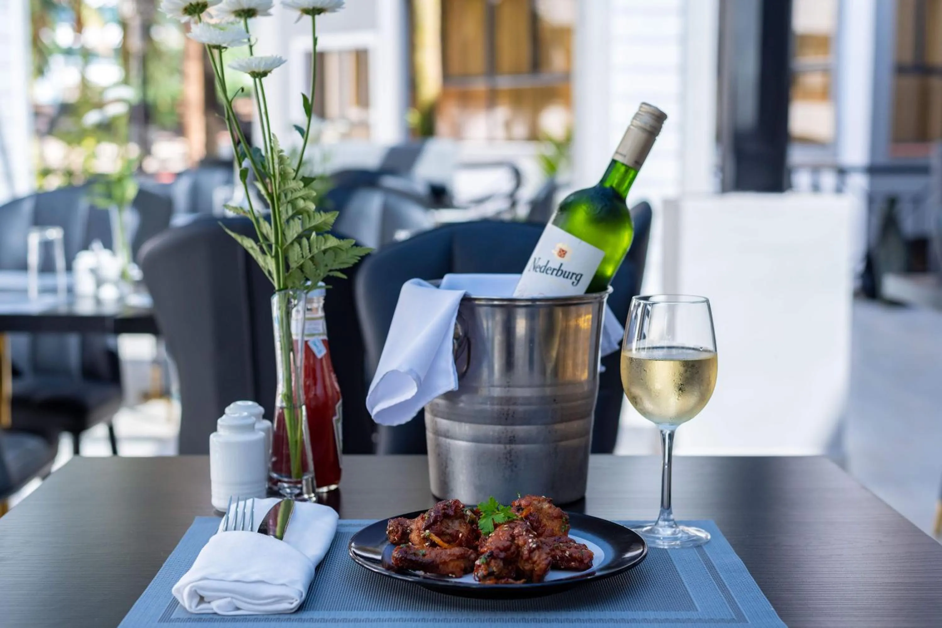 Food and drinks in CySuites Apartment Hotel