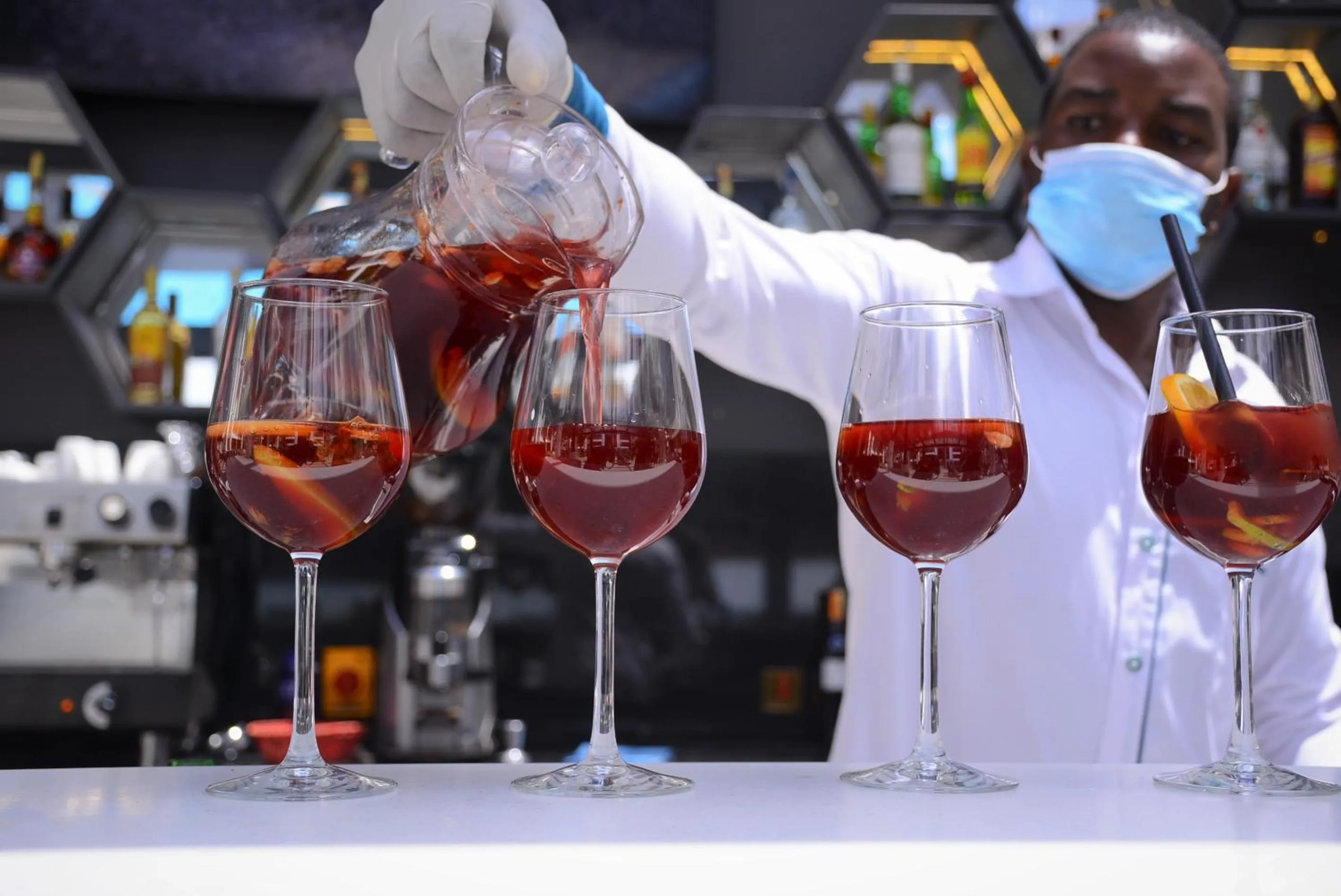 Drinks in CySuites Apartment Hotel