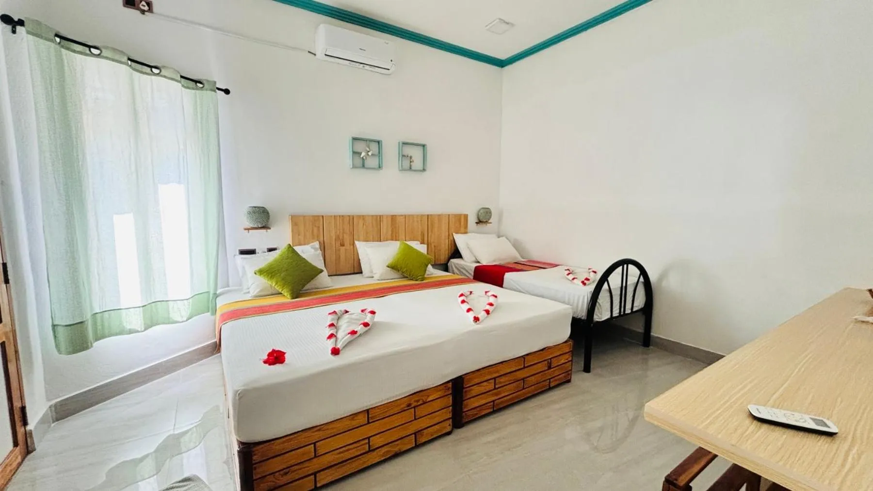 Bedroom, Bed in Dream Inn at Thulusdhoo