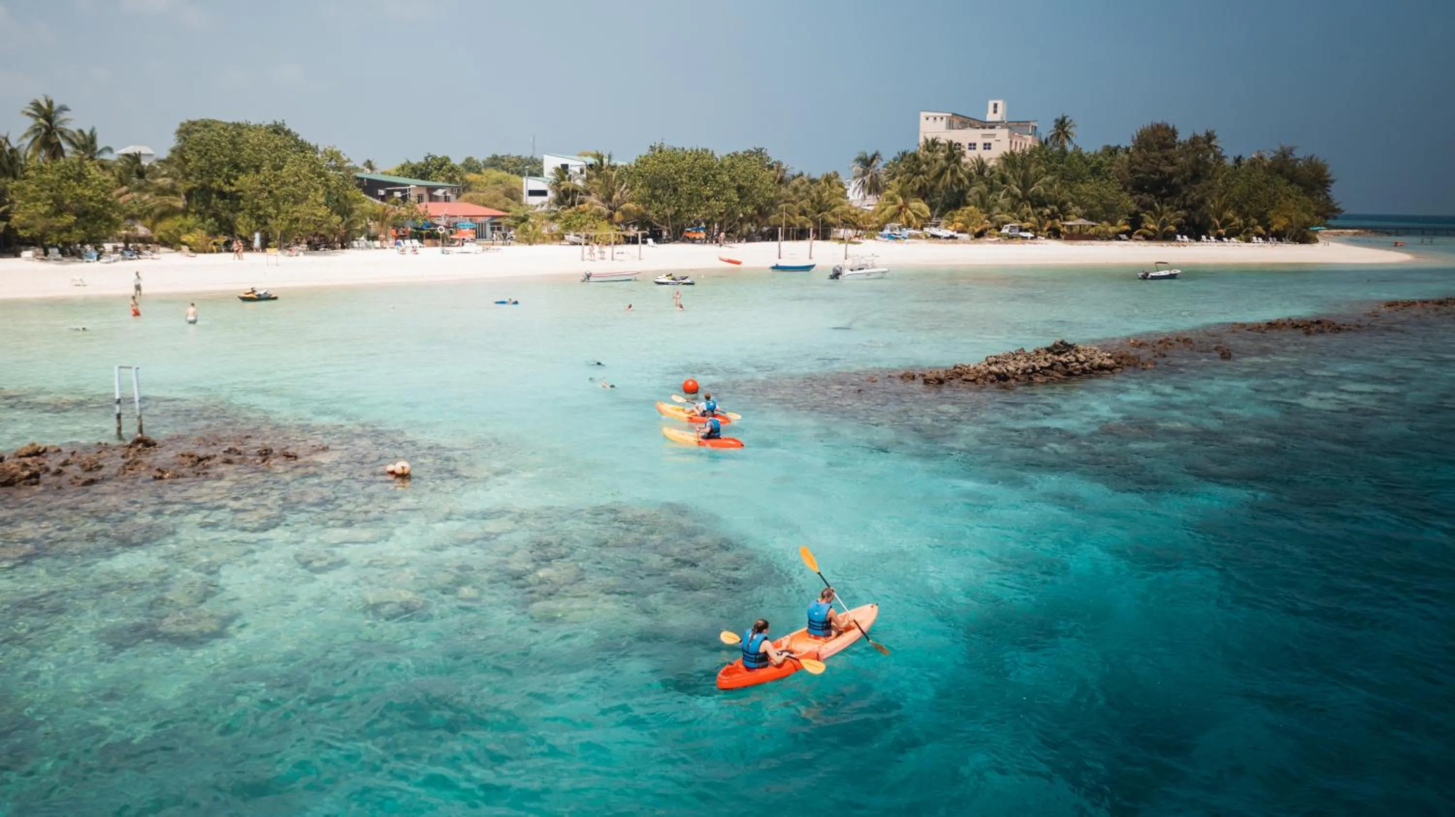 Beach in Dream Inn at Thulusdhoo