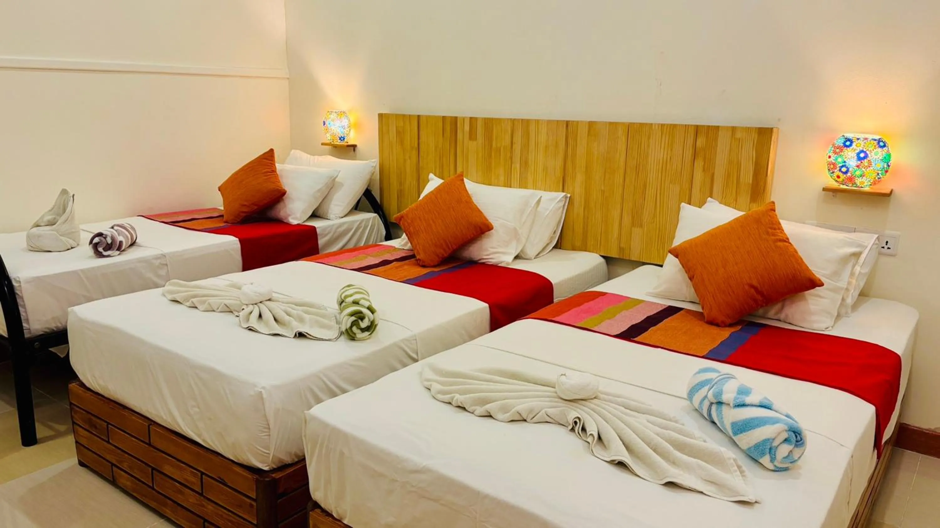 Bedroom, Bed in Dream Inn at Thulusdhoo