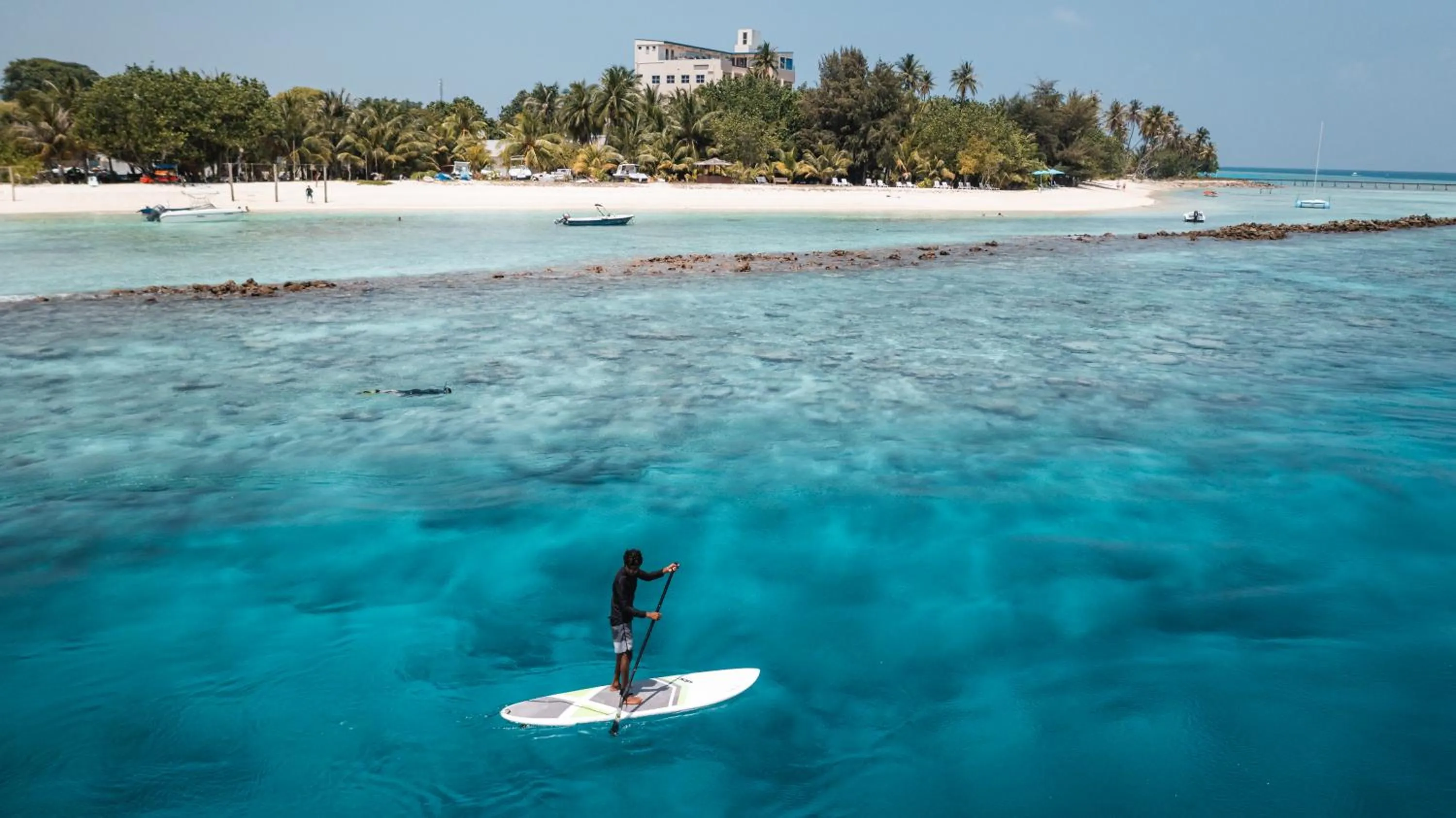 Beach in Dream Inn at Thulusdhoo