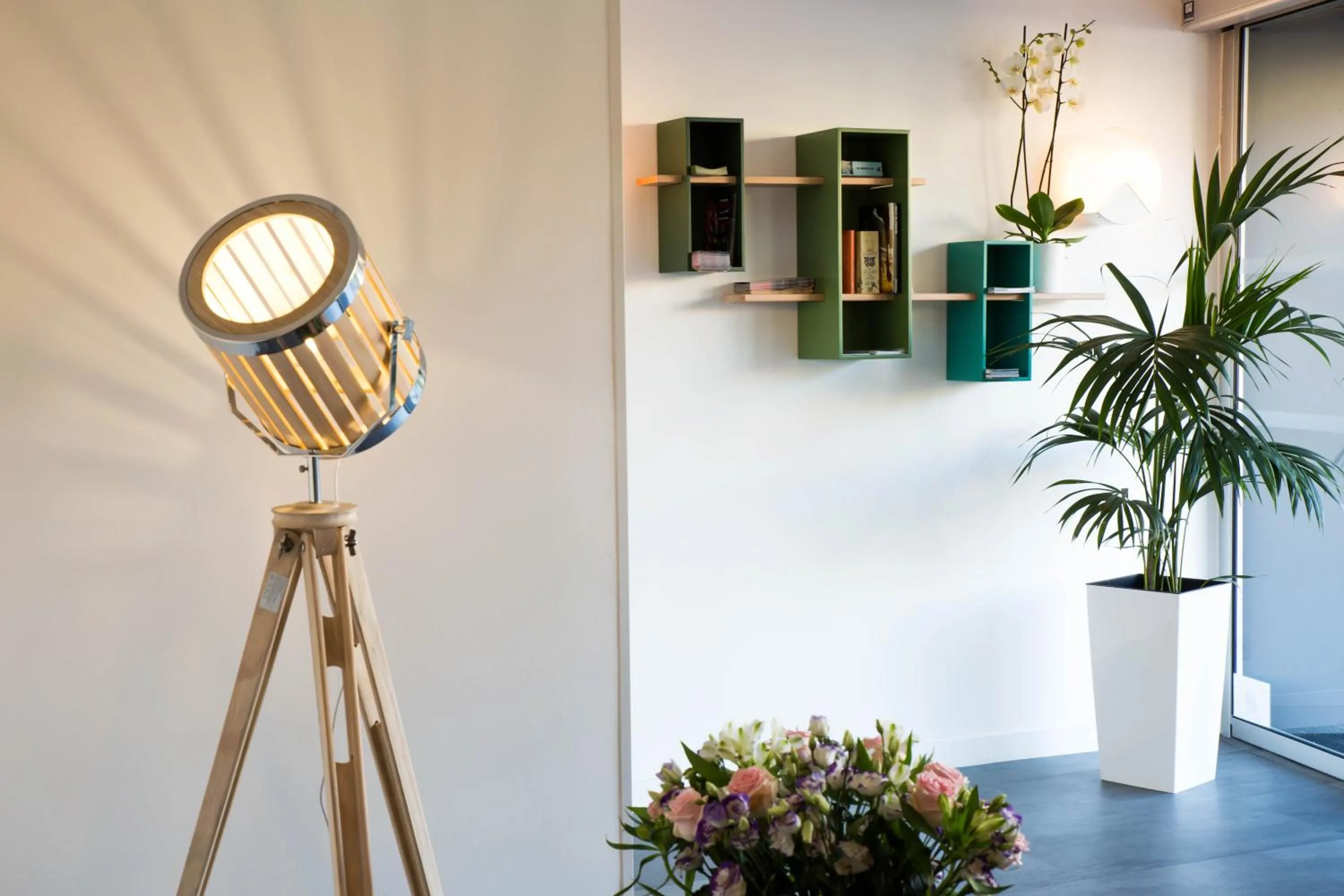 Lobby or reception in Hotel Abrial