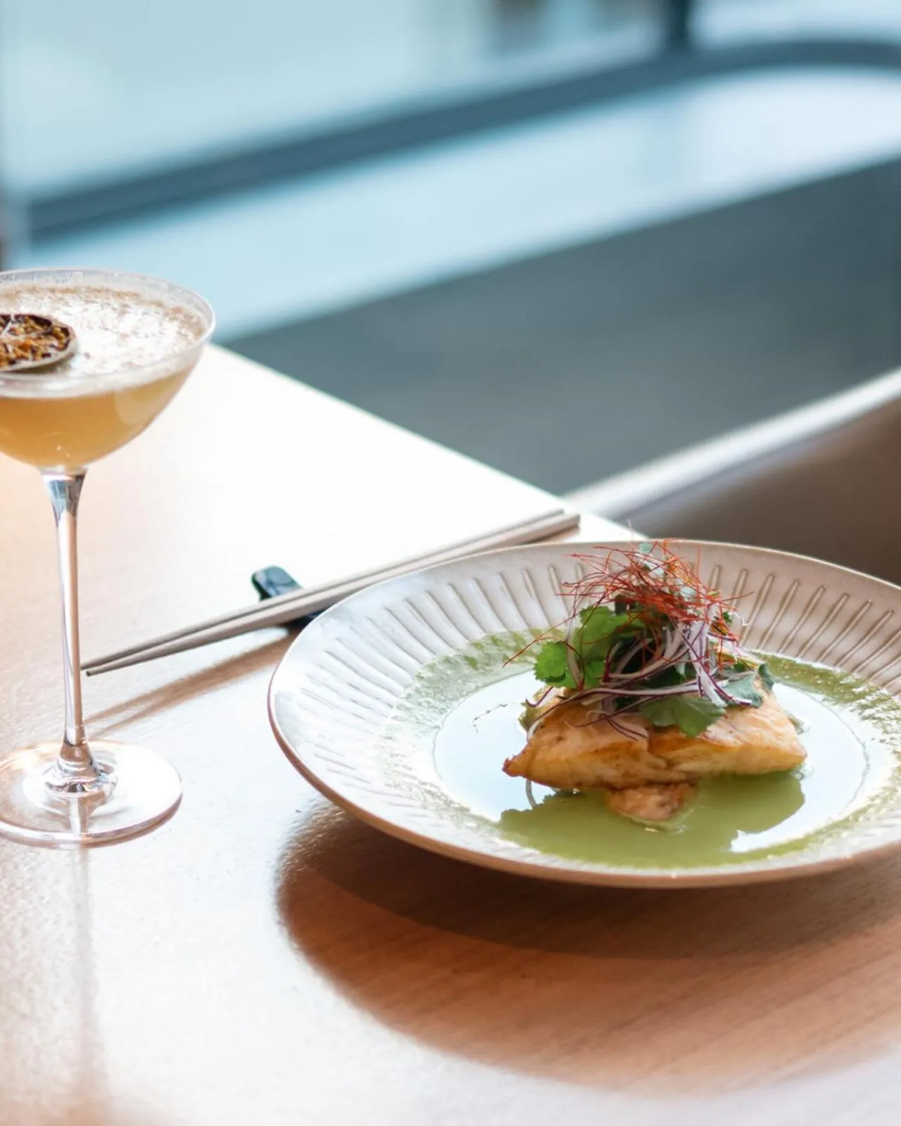 Restaurant/places to eat in Four Seasons Hotel des Bergues Geneva