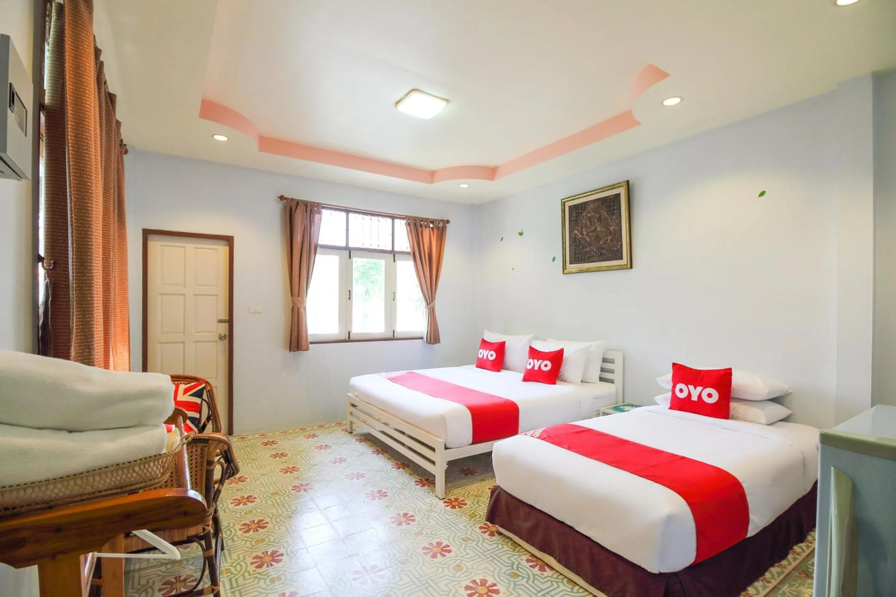 Bedroom, Bed in OYO 606 Baan Suansabai Pleanpanmai Resort Amphawa