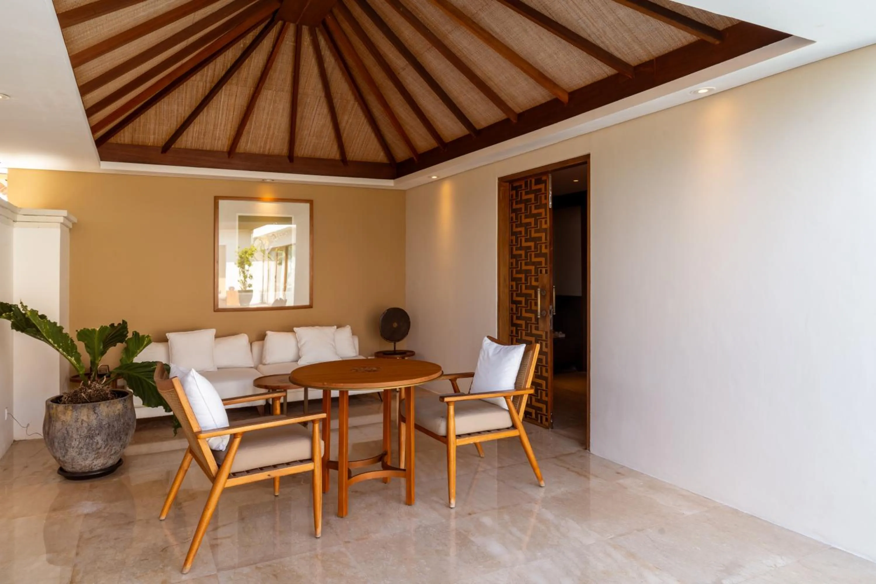 Seating area in Royal Suites at The Bandha