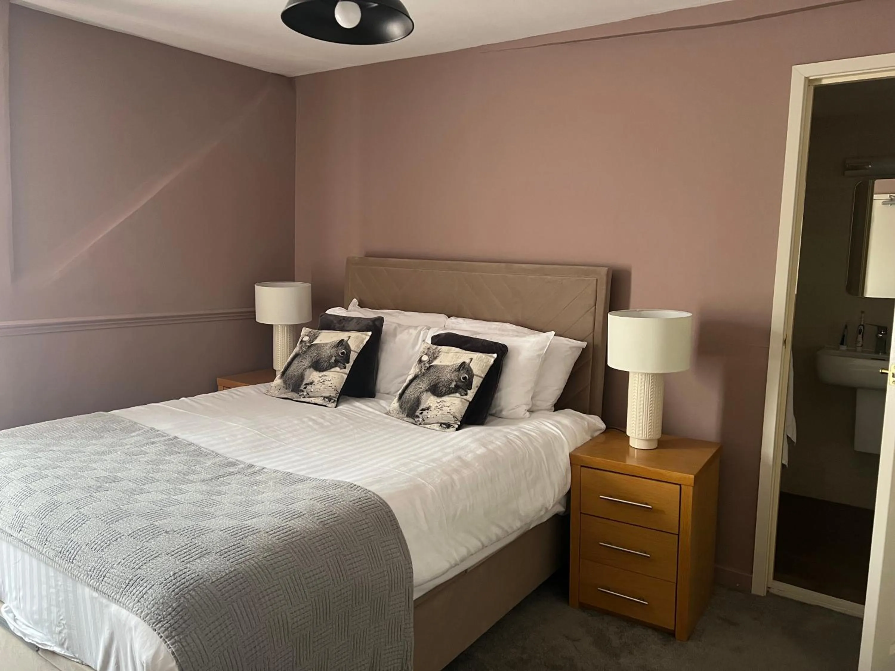 Bed in The Bell Inn, Rickinghall