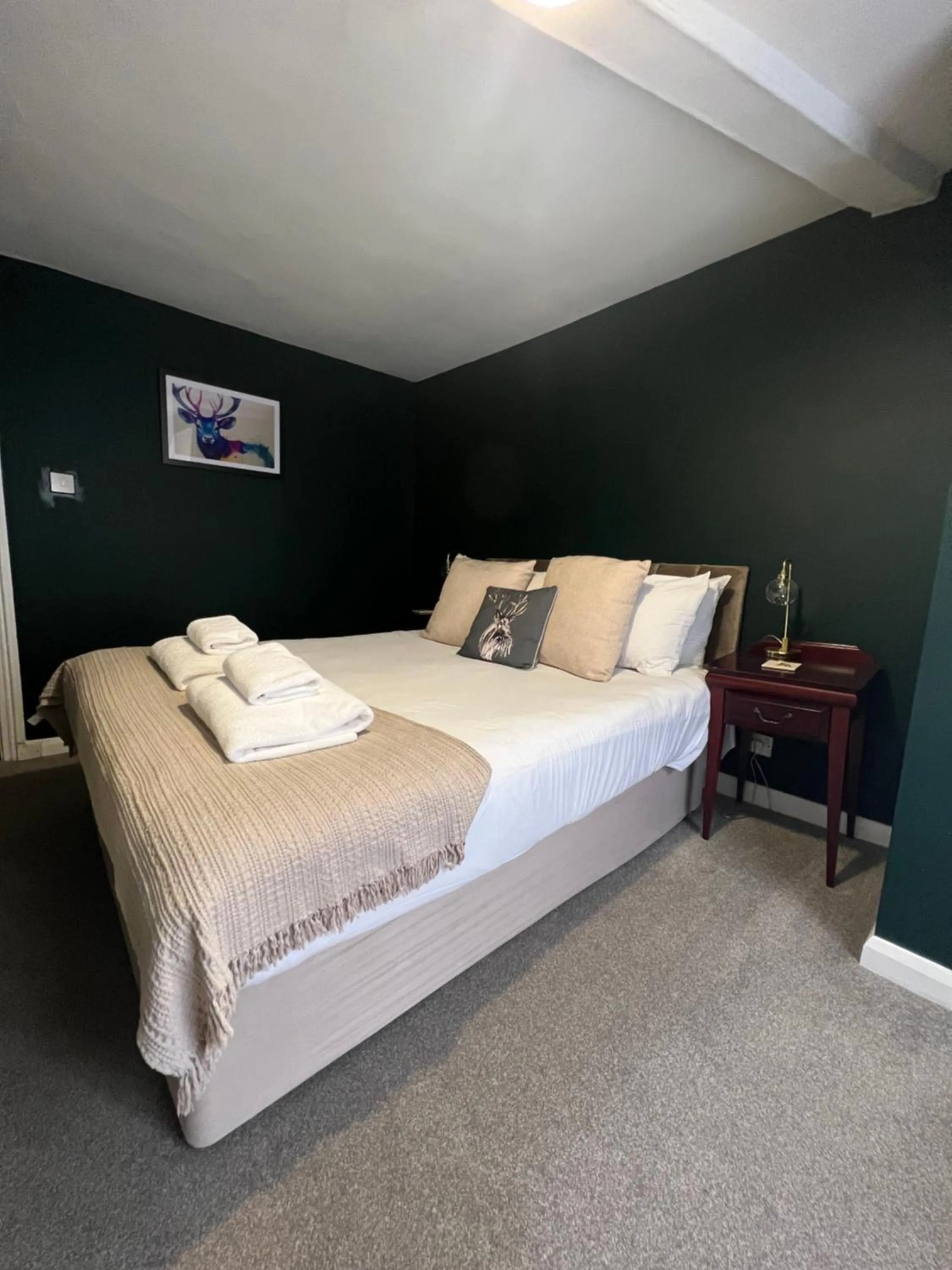 Bed in The Bell Inn, Rickinghall