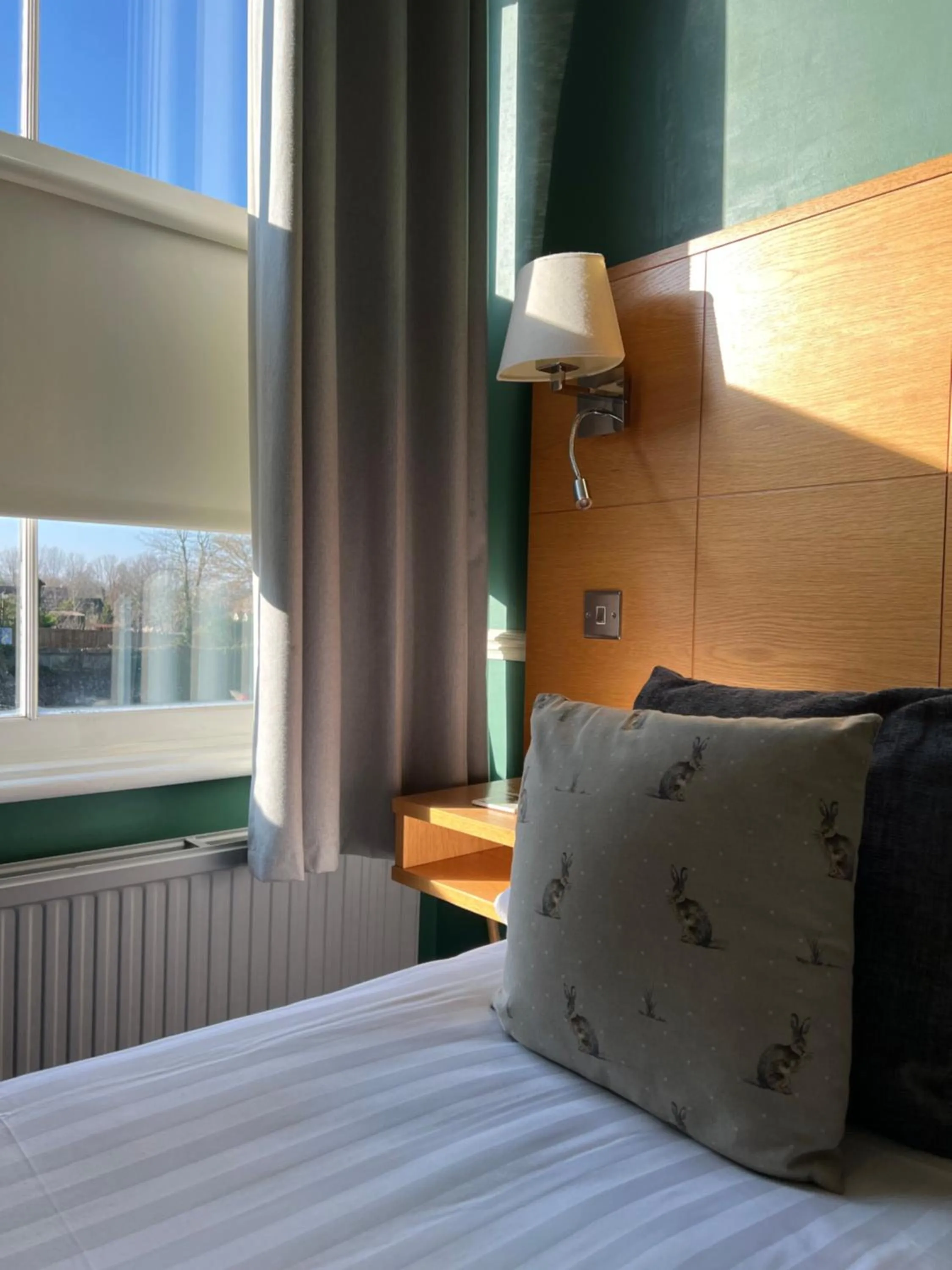 Bed in The Bell Inn, Rickinghall