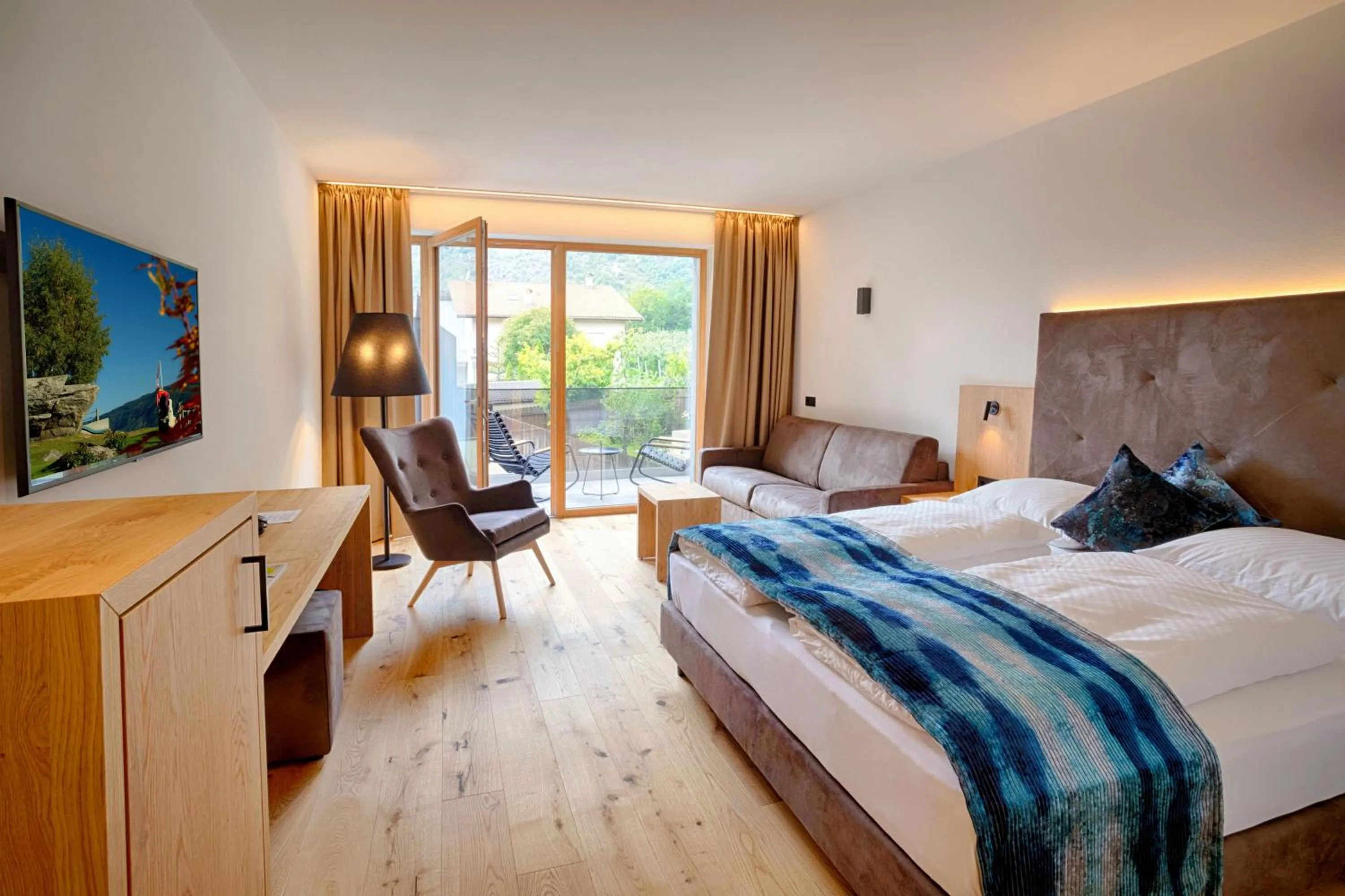 Bed in Genusshotel Diamant