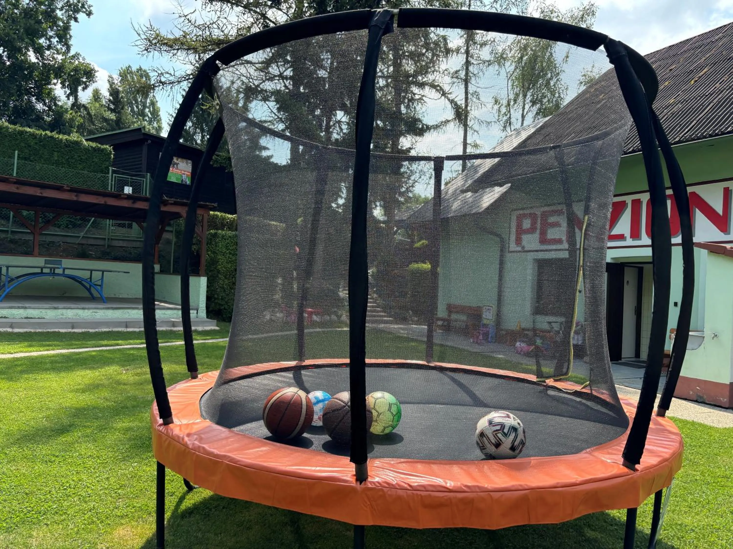 Children play ground in Penzion a autokemp Wolf