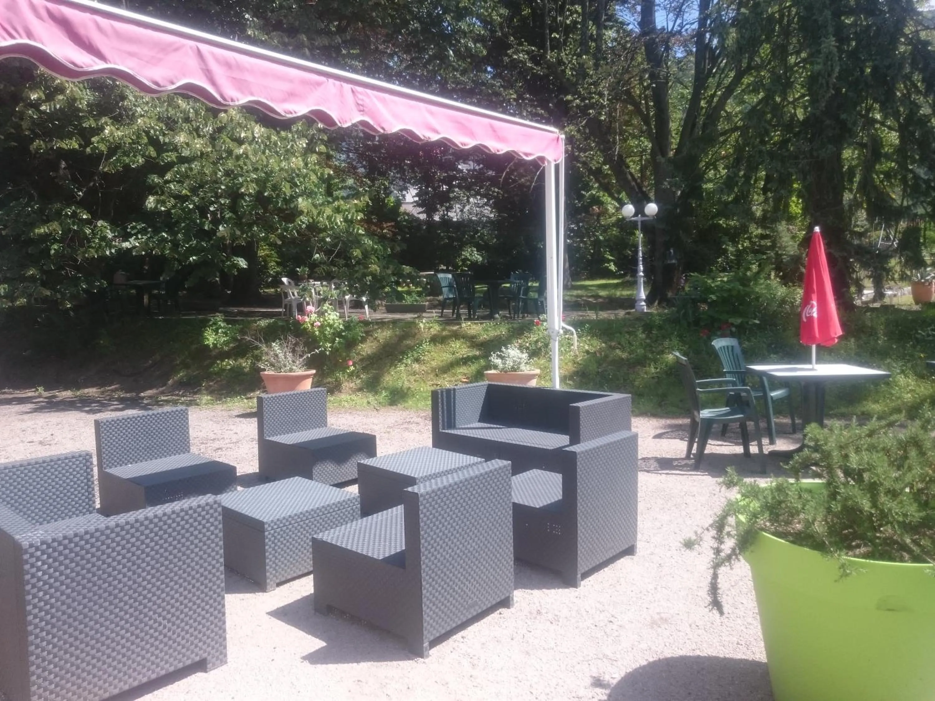 Garden in Hotel Le Mas Fleuri