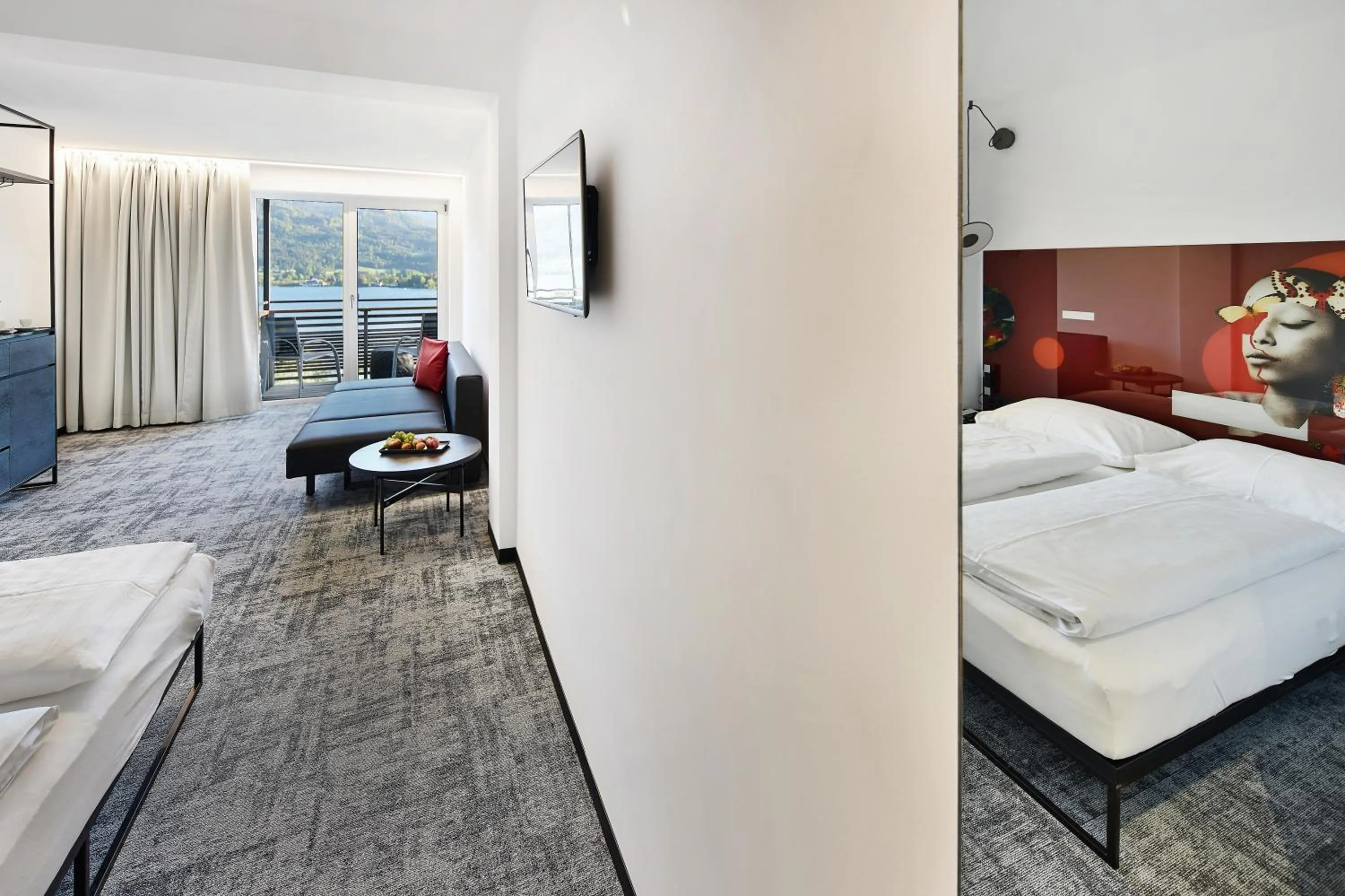 Photo of the whole room, Bed in Scalaria Sunset Wing