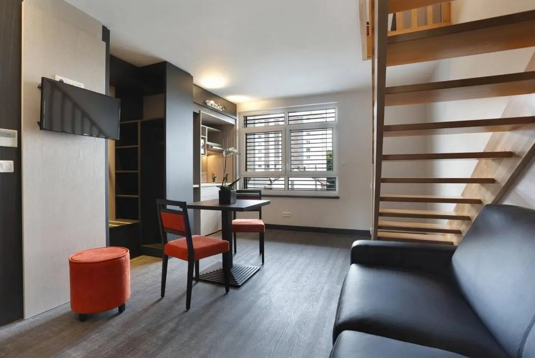 Bedroom in The Originals Boutique, Hôtel-Restaurant d'Alsace, Strasbourg Sud