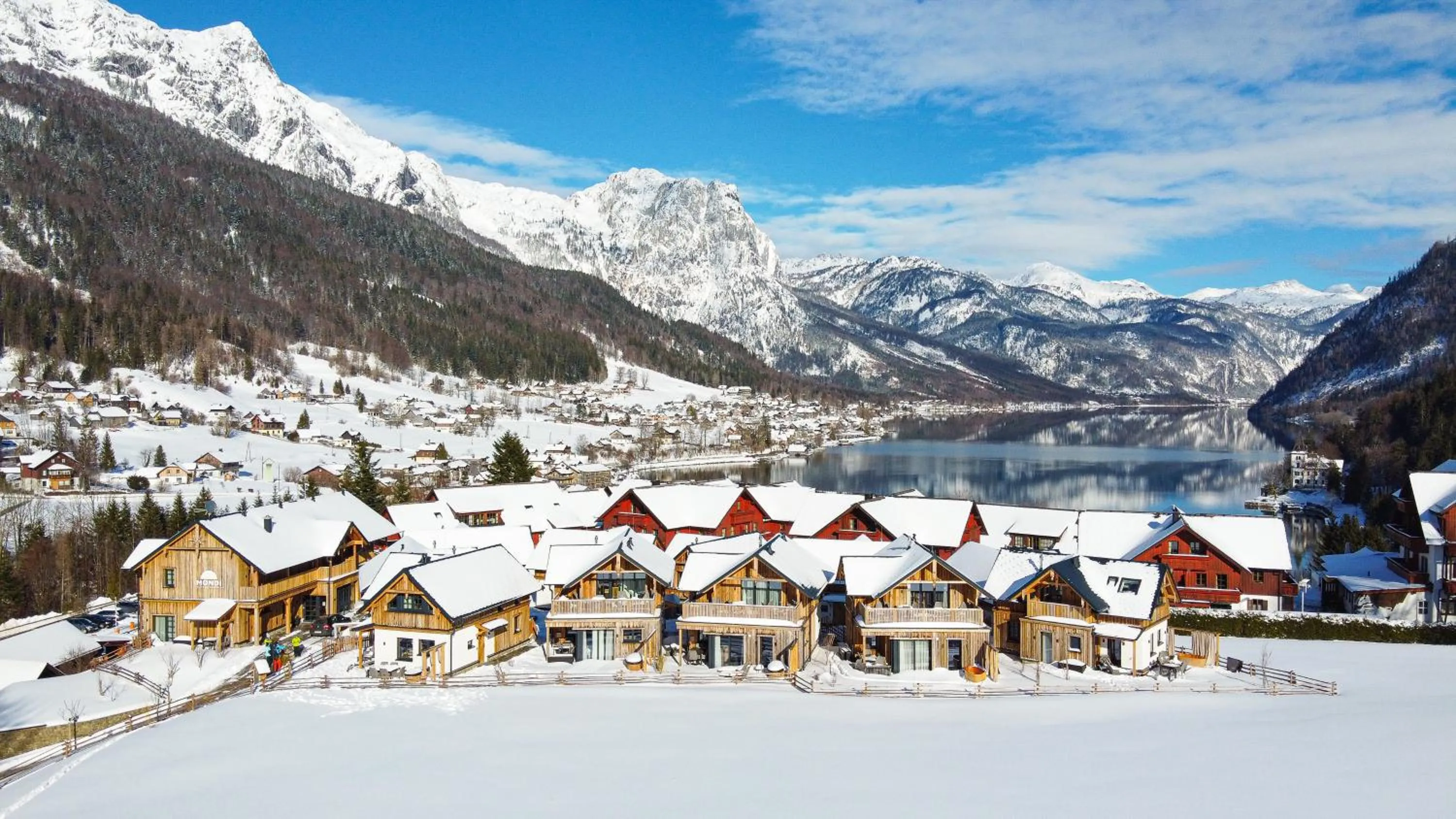 View (from property/room) in MONDI Chalets am Grundlsee