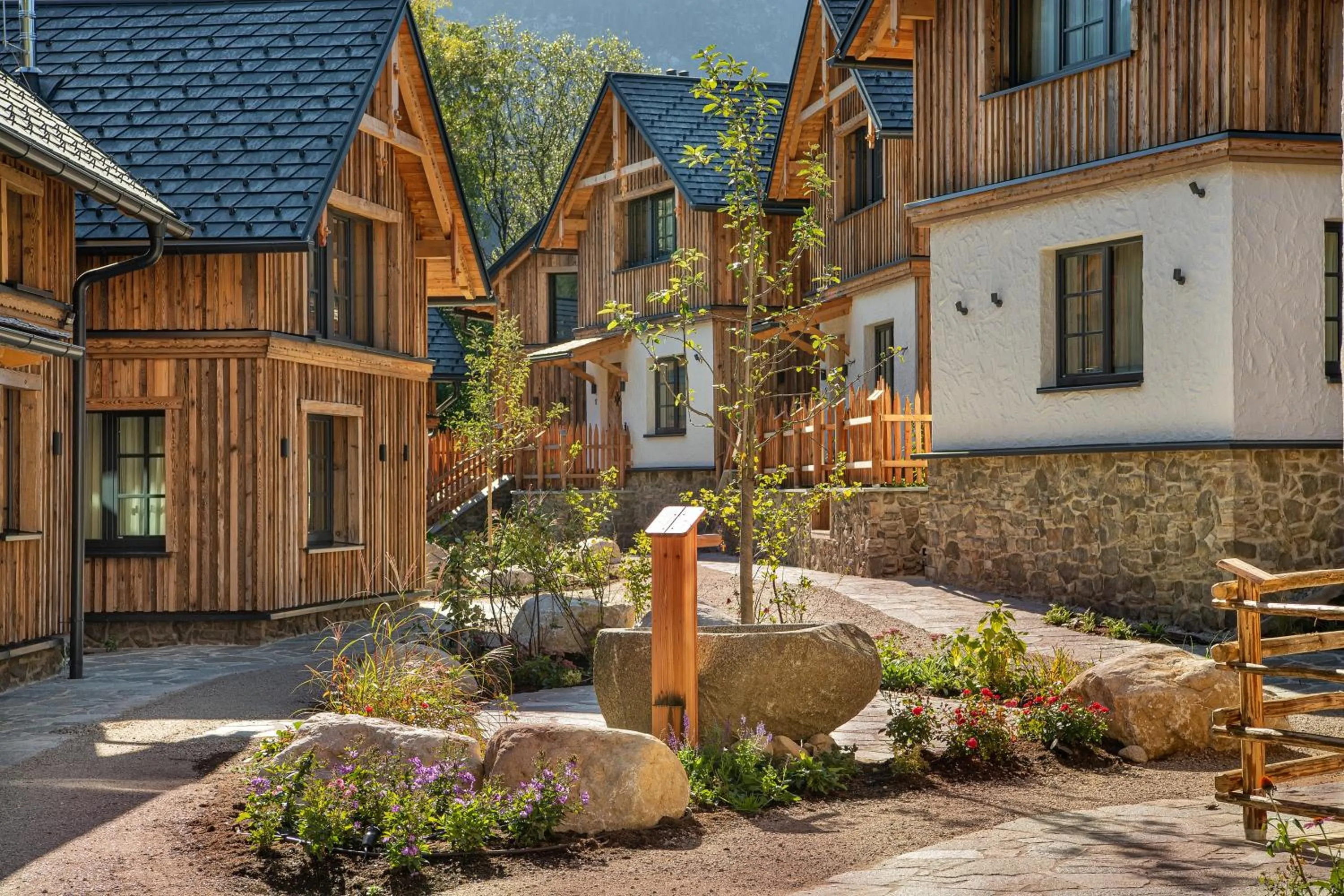 Property building in MONDI Chalets am Grundlsee