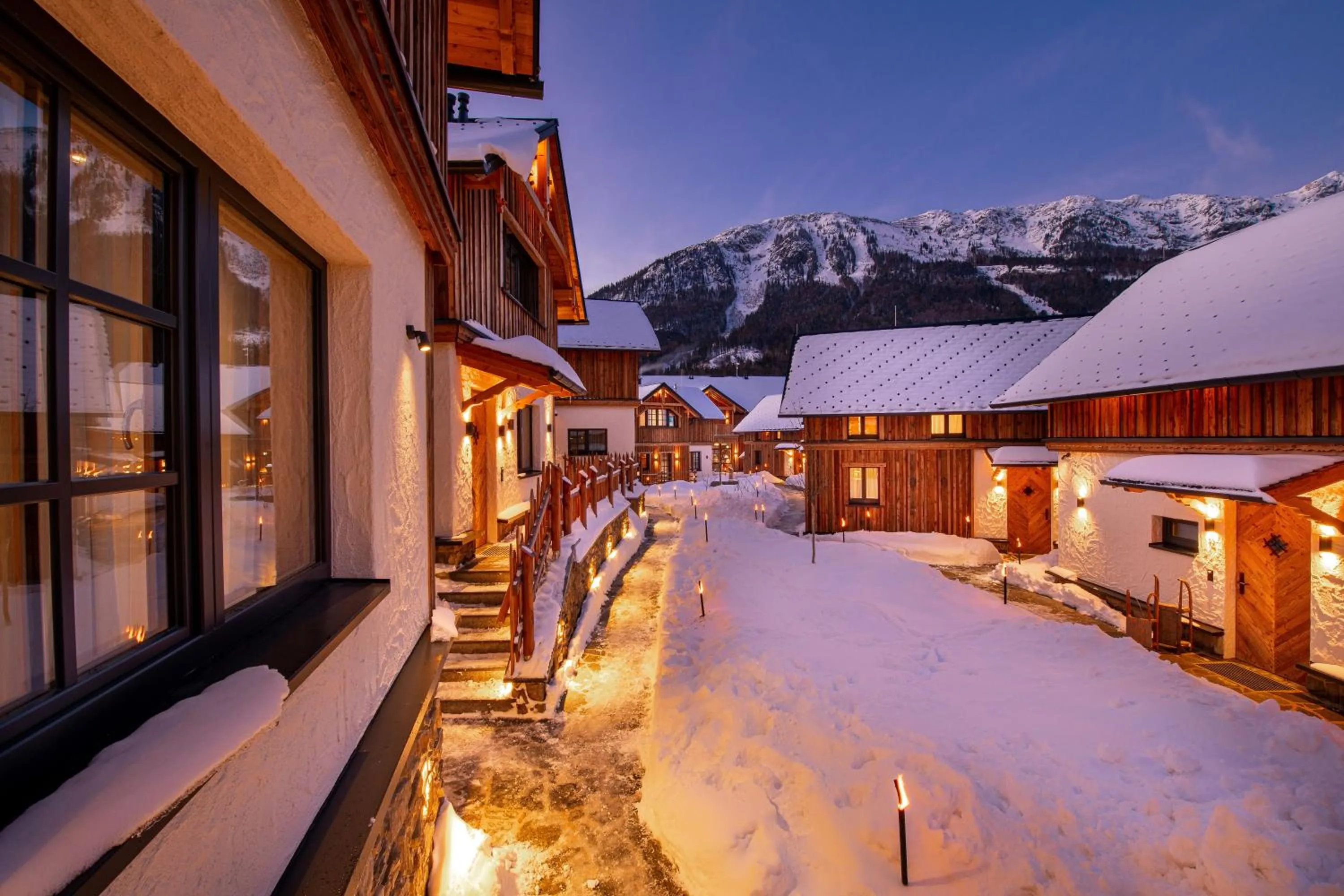 View (from property/room) in MONDI Chalets am Grundlsee