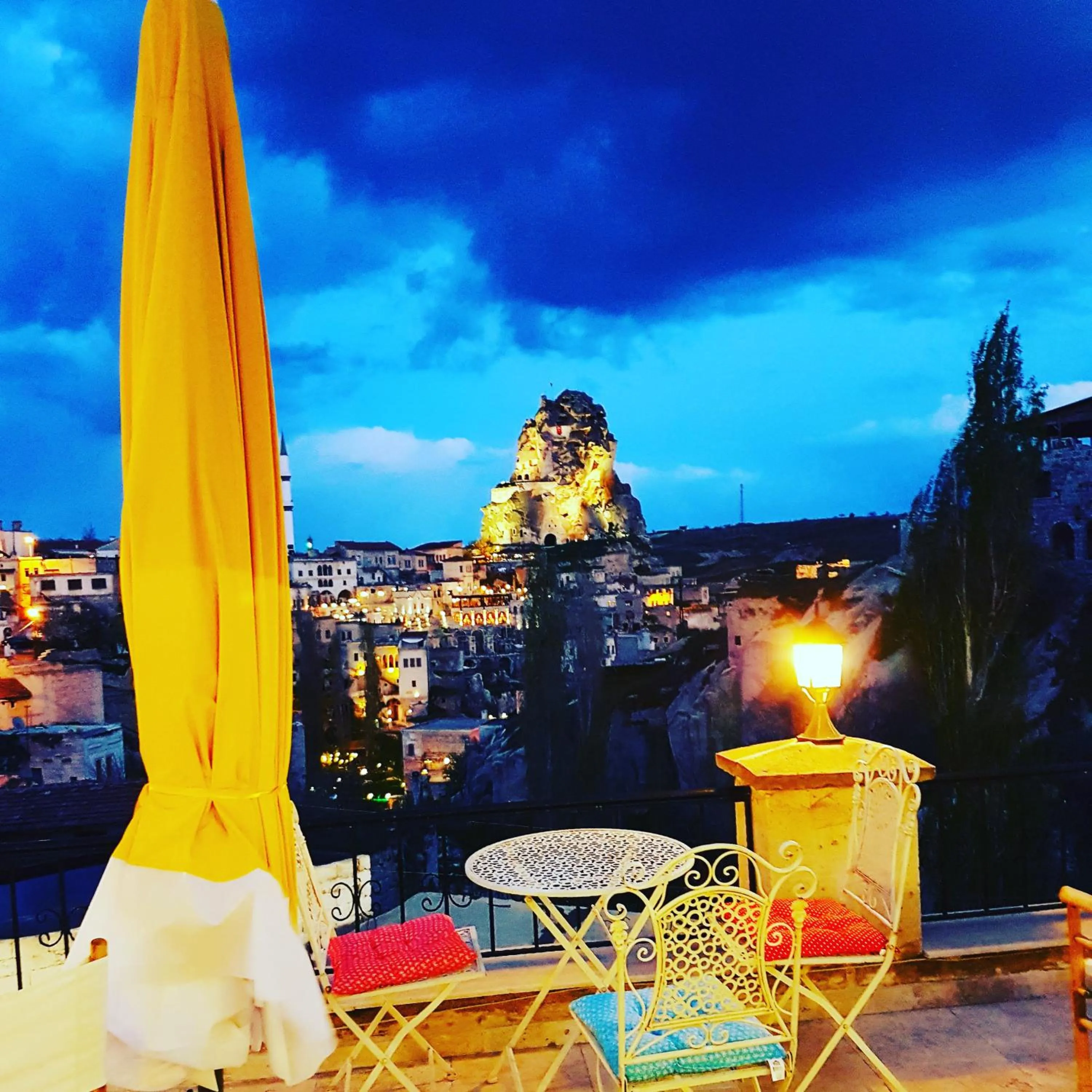 Balcony/Terrace in Iris Cave Cappadocia