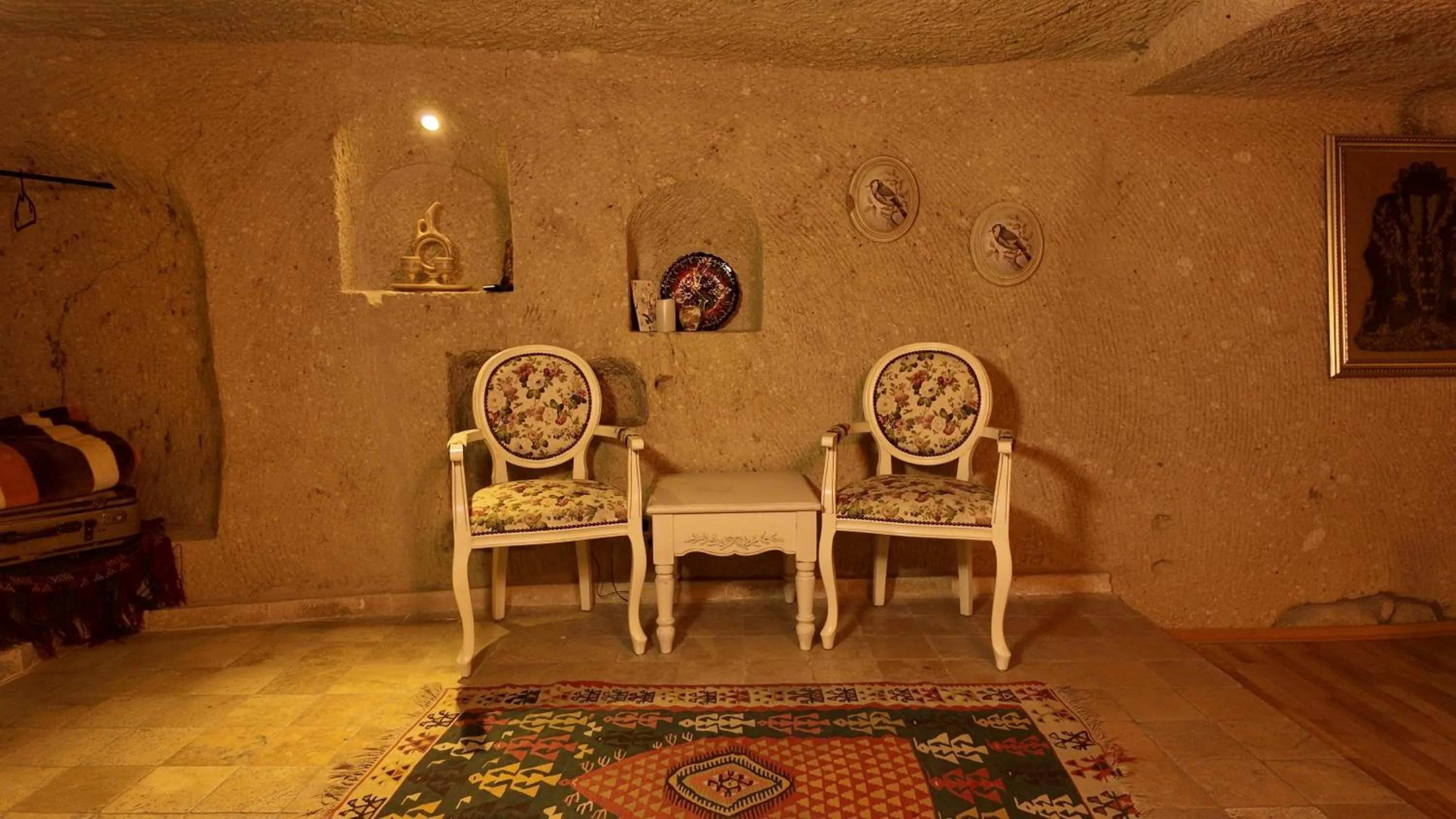 Living room in Iris Cave Cappadocia