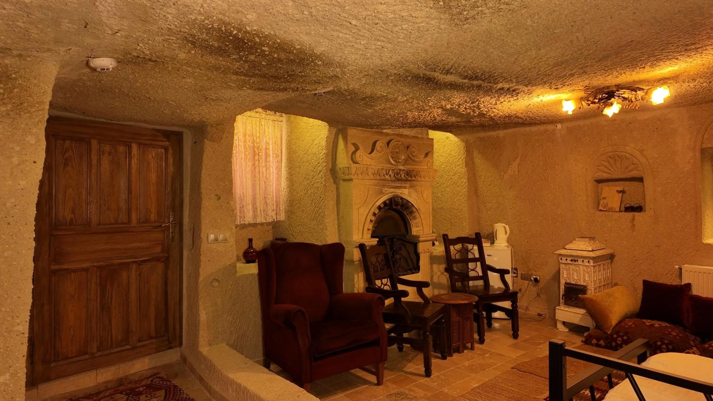 Living room in Iris Cave Cappadocia