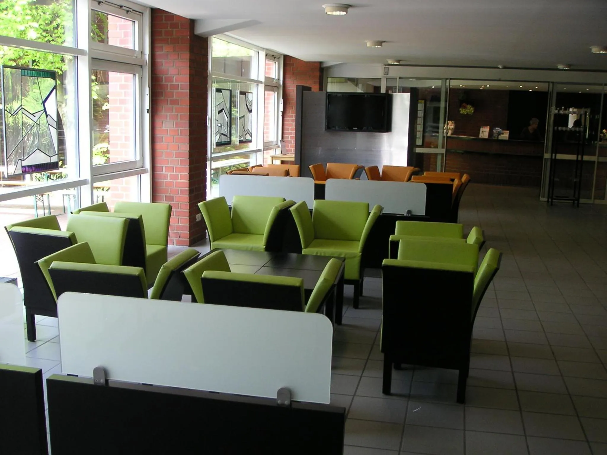 Lobby or reception in Jugendherberge Bonn