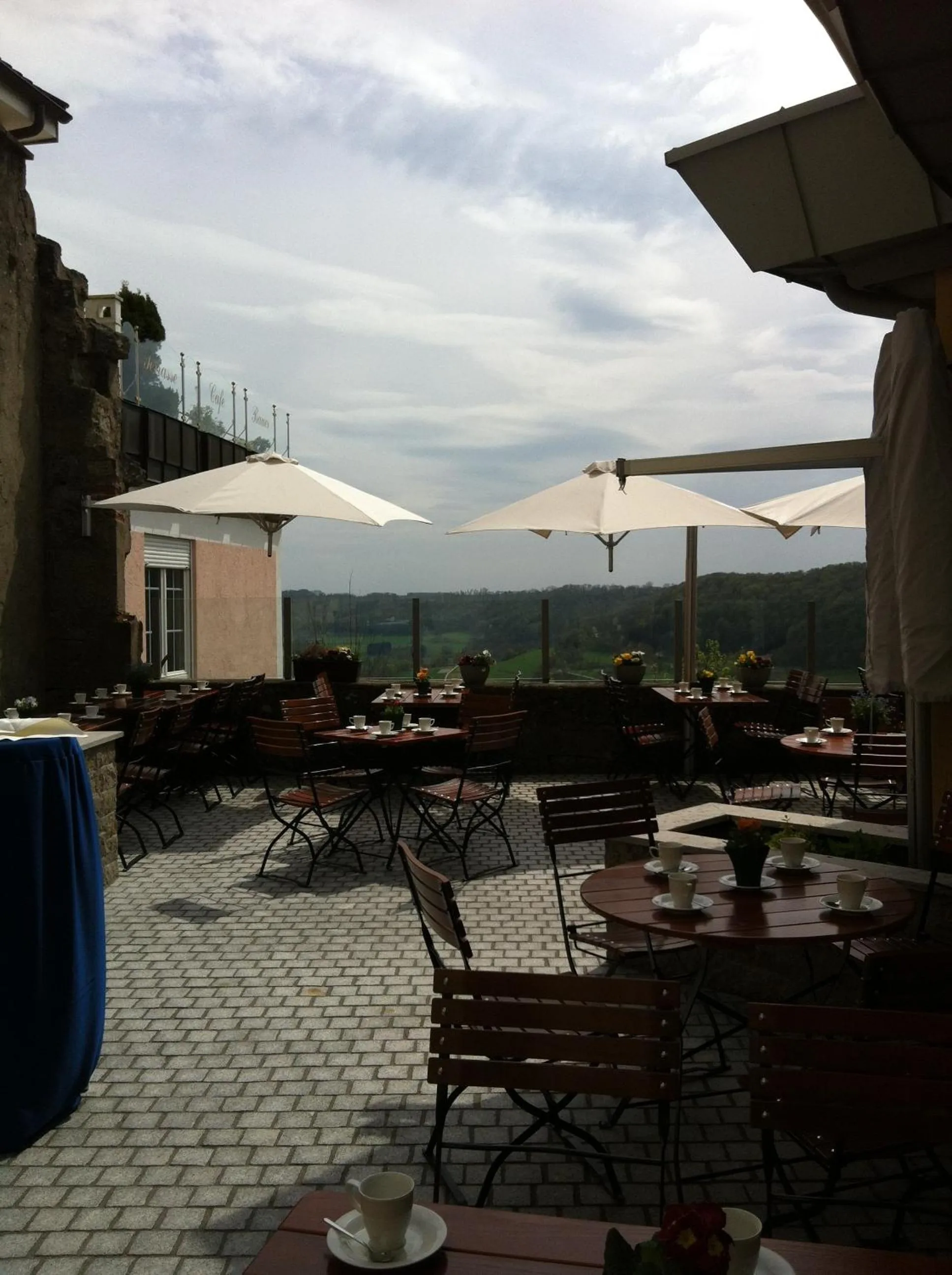 Balcony/Terrace in Krone Langenburg