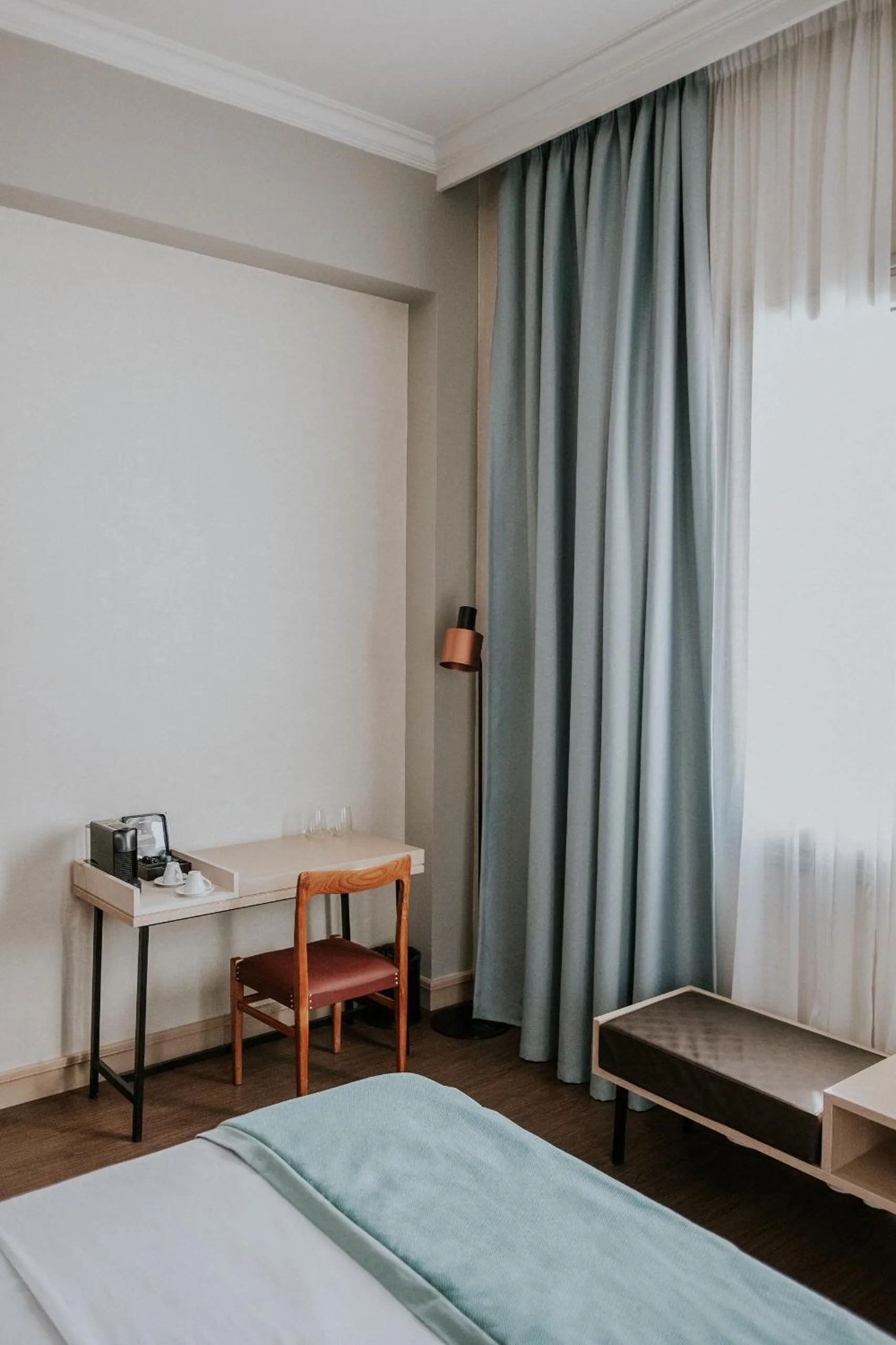 Seating area, Bed in Pefkaki Boutique Hotel Loutraki